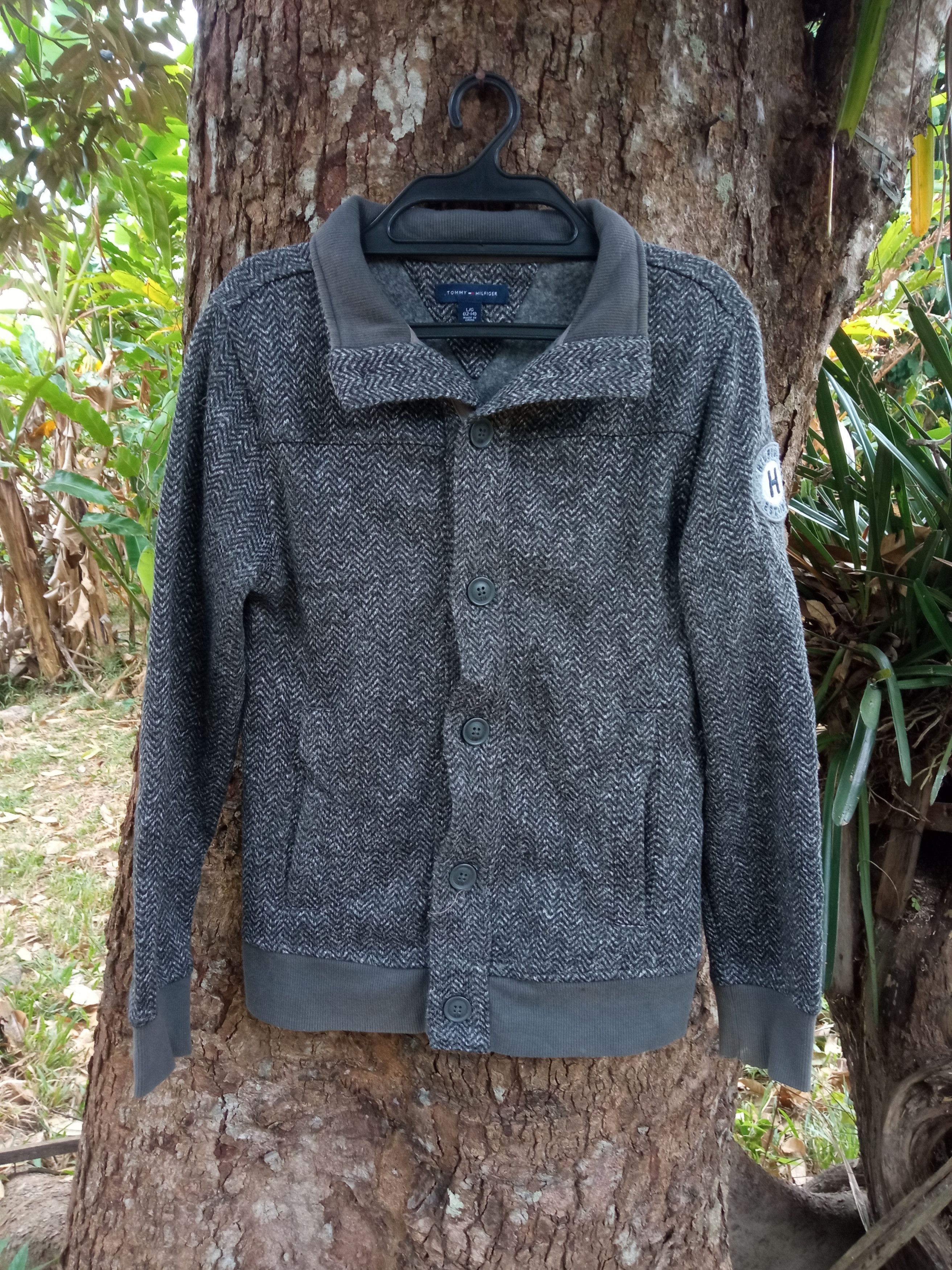 Tommy Hilfiger Tommy Hilfiger Kids Wool Button Up Jacket Size US S / EU 44-46 / 1 - 3 Thumbnail