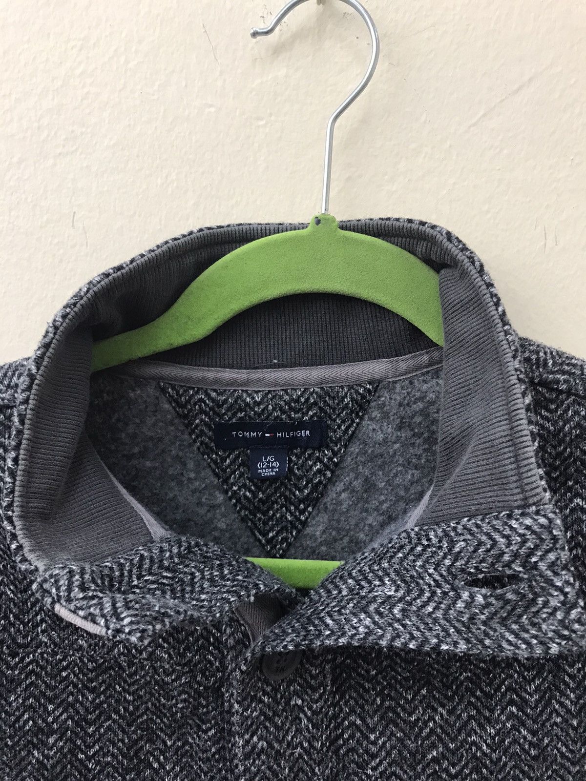 Tommy Hilfiger Tommy Hilfiger Kids Wool Button Up Jacket Size US S / EU 44-46 / 1 - 8 Thumbnail