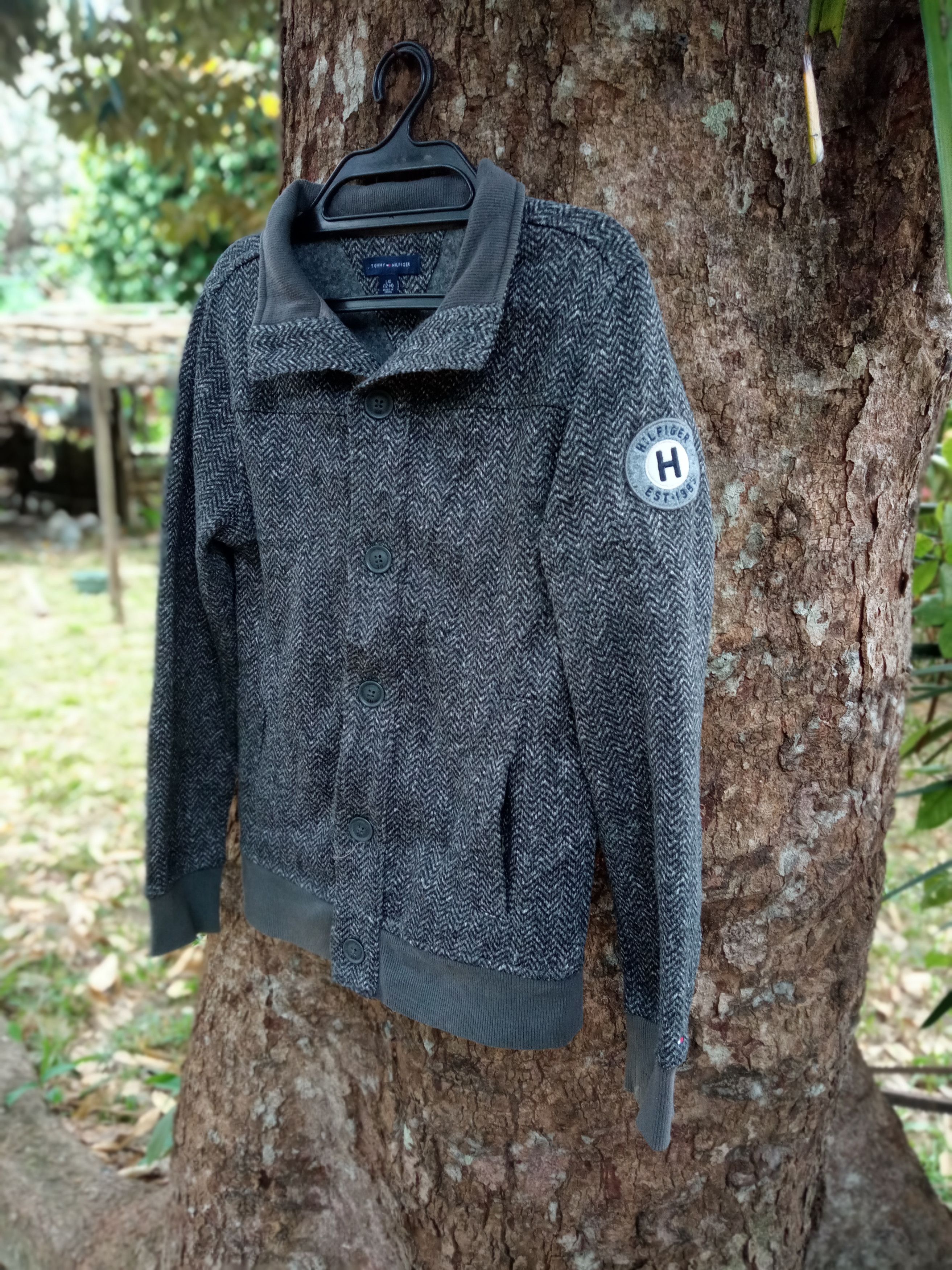 Tommy Hilfiger Tommy Hilfiger Kids Wool Button Up Jacket Size US S / EU 44-46 / 1 - 5 Thumbnail