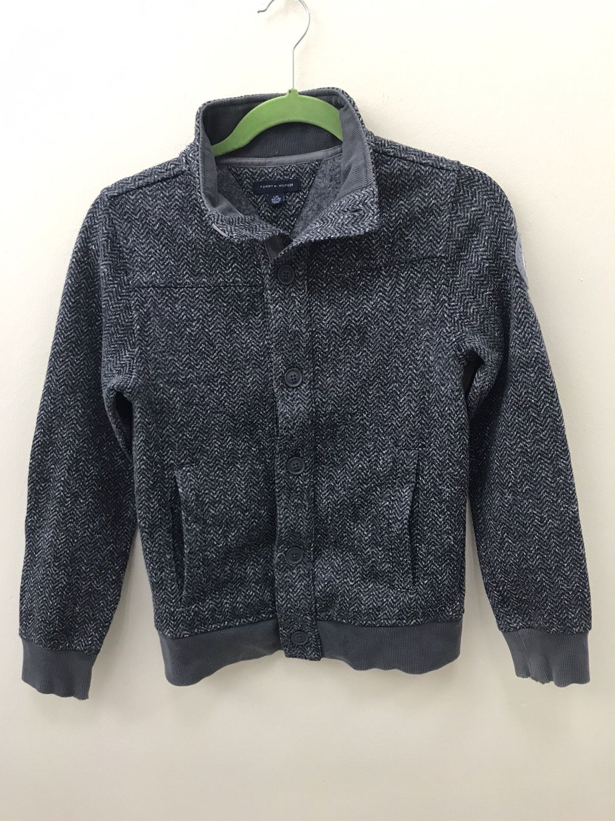 Tommy Hilfiger Tommy Hilfiger Kids Wool Button Up Jacket Size US S / EU 44-46 / 1 - 1 Thumbnail
