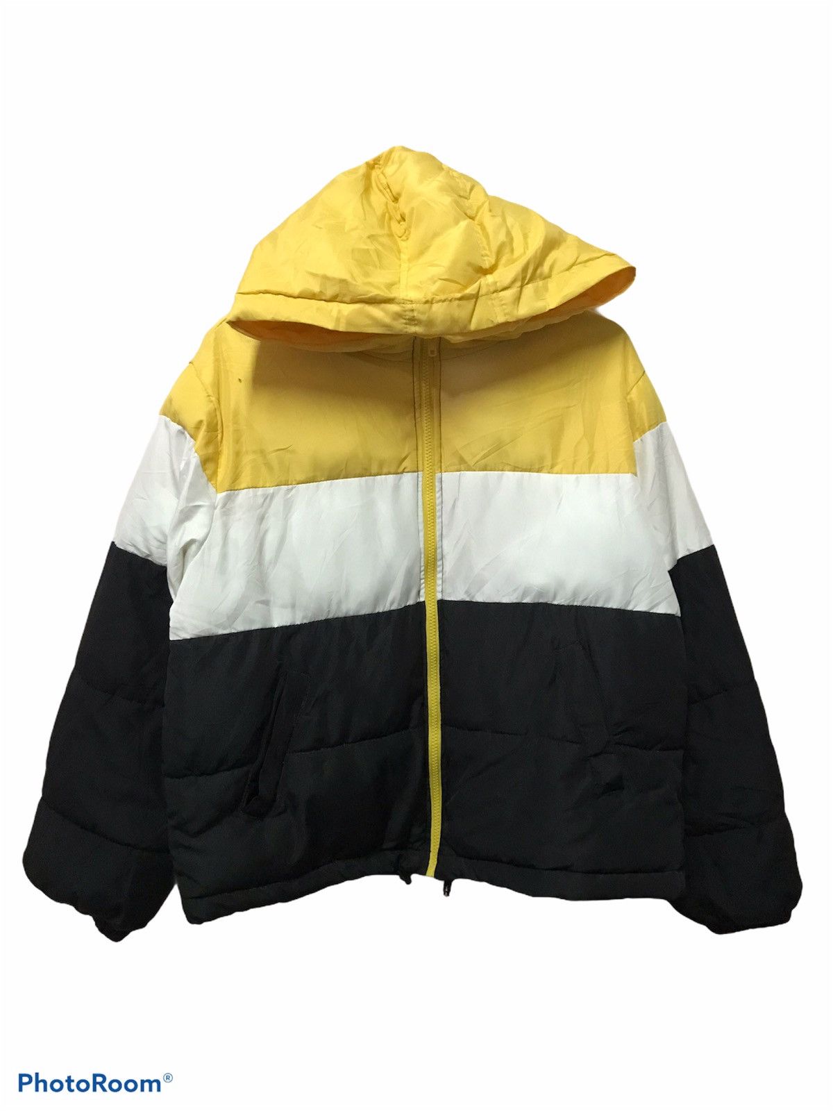 Puffer jacket tricolours rare design