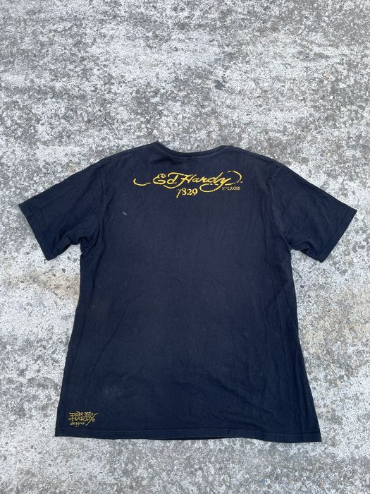 Ed Hardy Ed Hardy tiger logo shirt | Grailed