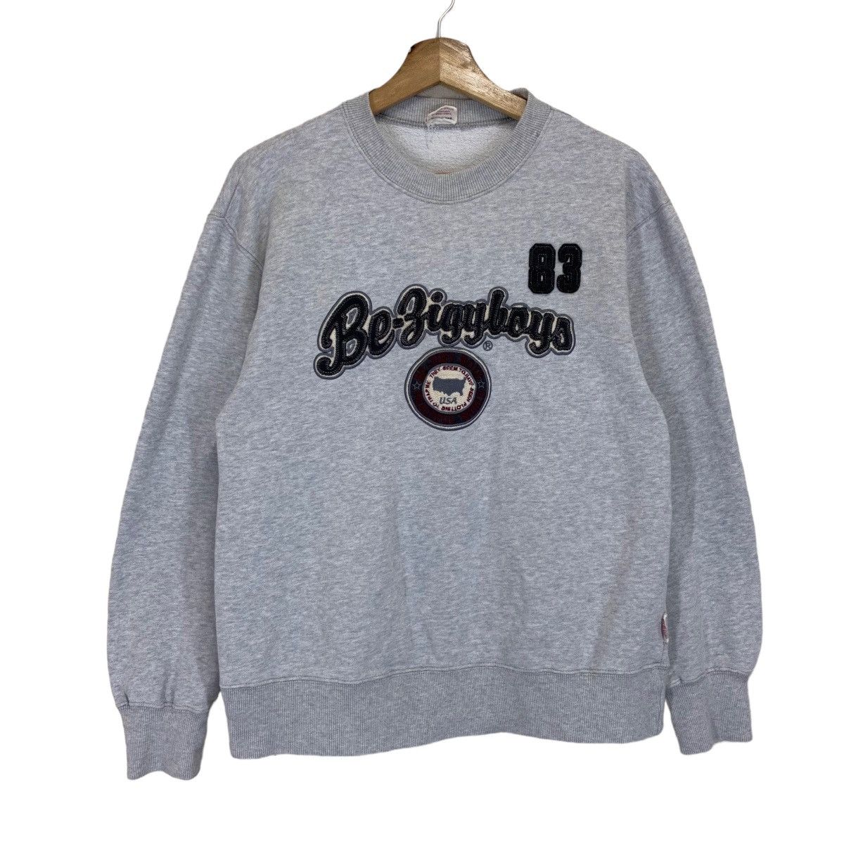 Japanese Brand × Vintage Vintage Be Zigy Boys Big Logo Crewneck Sweatshirt Size S Size US S / EU 44-46 / 1 - 1 Thumbnail