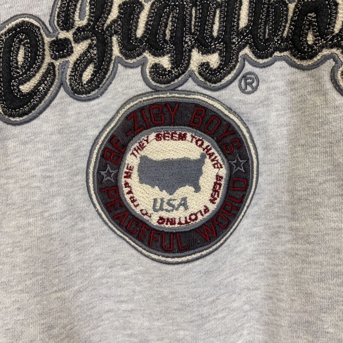 Japanese Brand × Vintage Vintage Be Zigy Boys Big Logo Crewneck Sweatshirt Size S Size US S / EU 44-46 / 1 - 6 Thumbnail