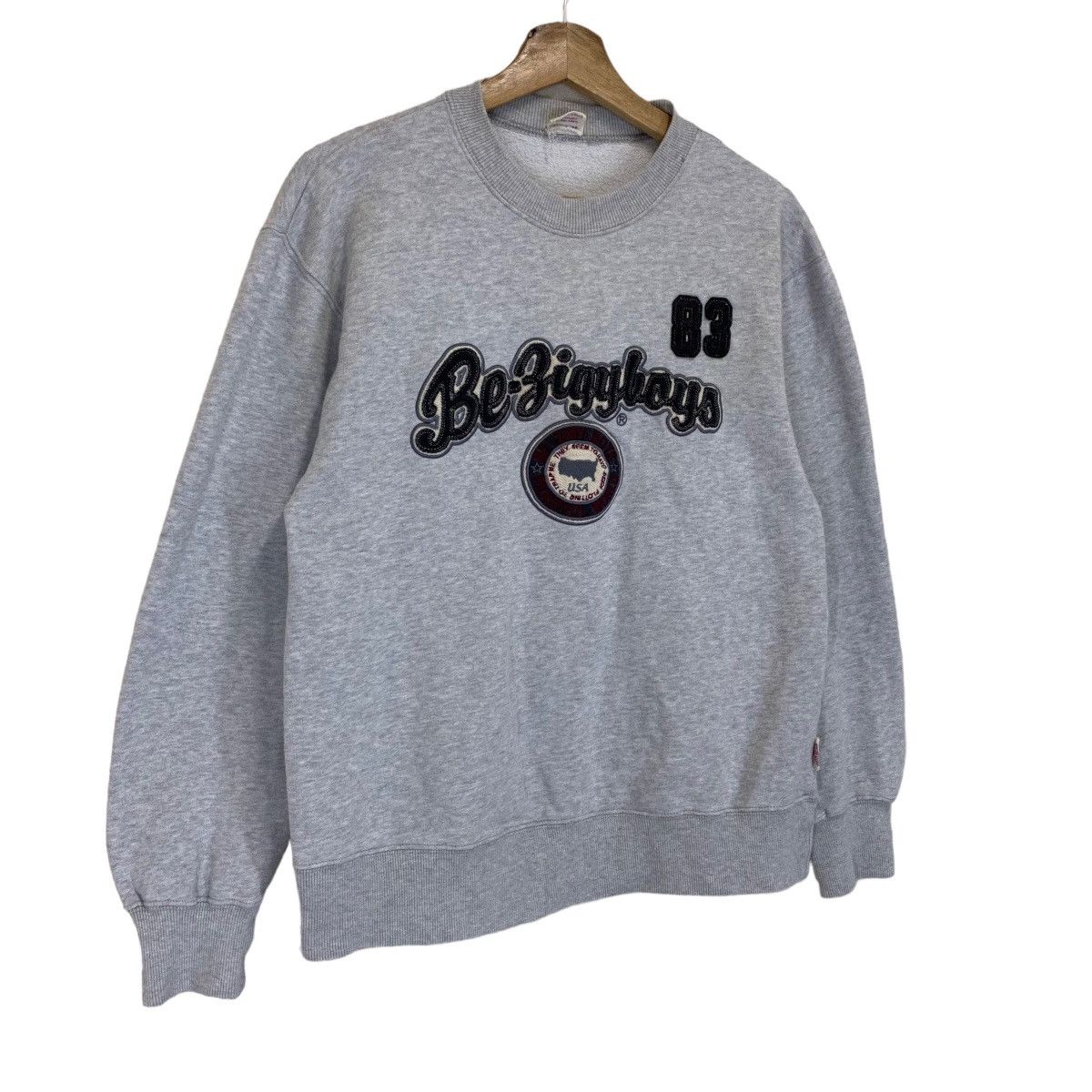 Japanese Brand × Vintage Vintage Be Zigy Boys Big Logo Crewneck Sweatshirt Size S Size US S / EU 44-46 / 1 - 2 Thumbnail