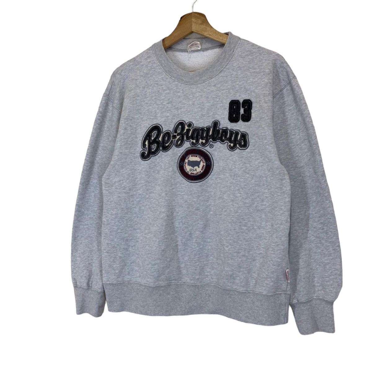 Japanese Brand × Vintage Vintage Be Zigy Boys Big Logo Crewneck Sweatshirt Size S Size US S / EU 44-46 / 1 - 3 Thumbnail