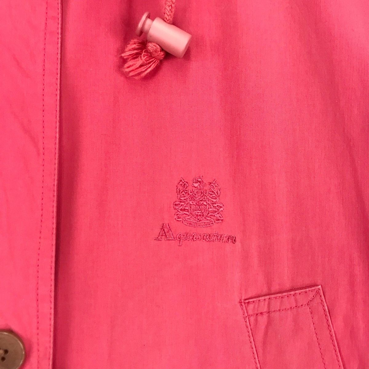 Aquascutum Aquascutum London Red Parka Hoodie Size US L / EU 52-54 / 3 - 8 Thumbnail