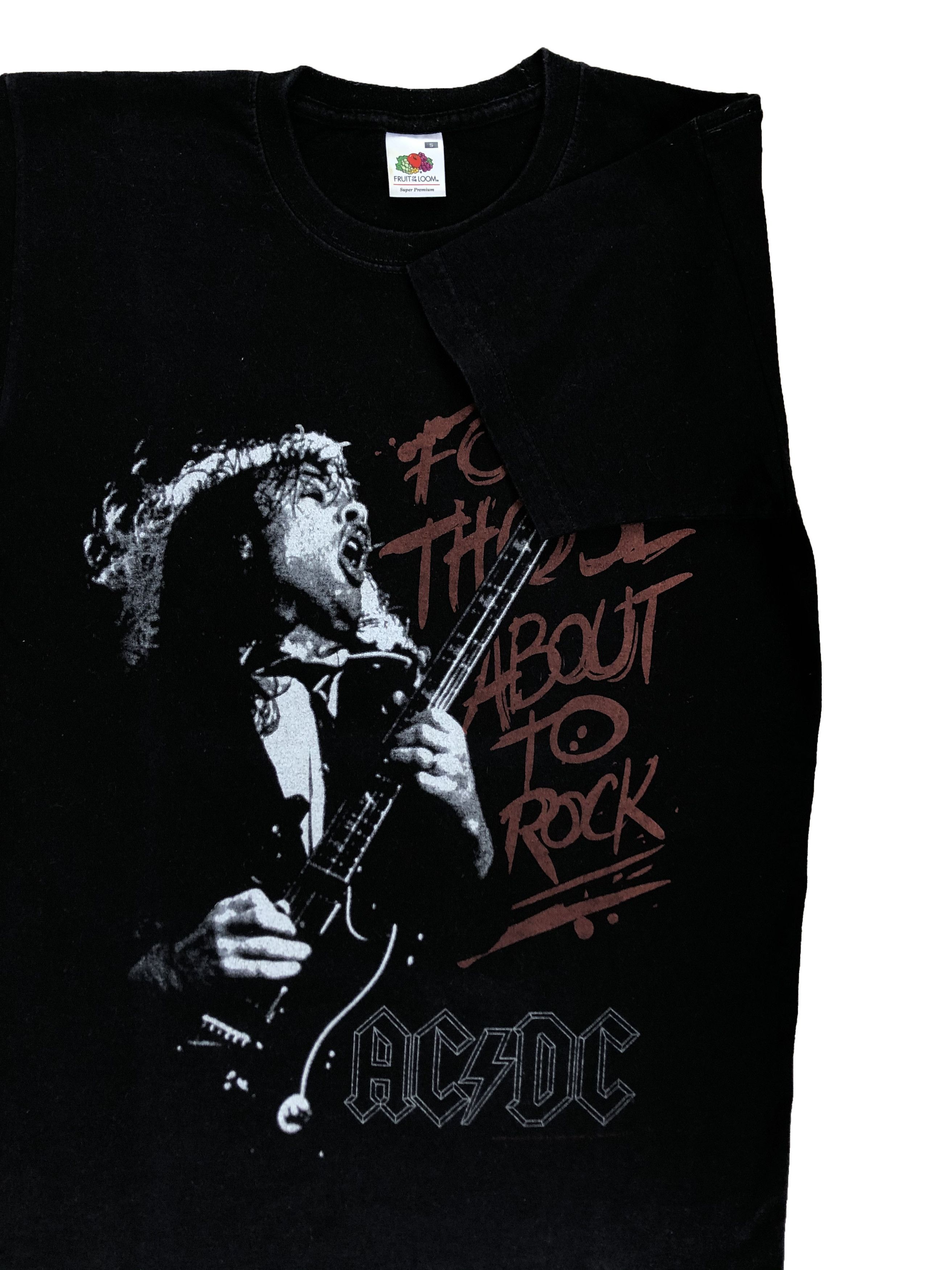 AC/DC × Band Tees × Vintage Vintage 2004 AC/DC Band Tee Shirt Y2K Hype Drill Rare Size US S / EU 44-46 / 1 - 2 Thumbnail