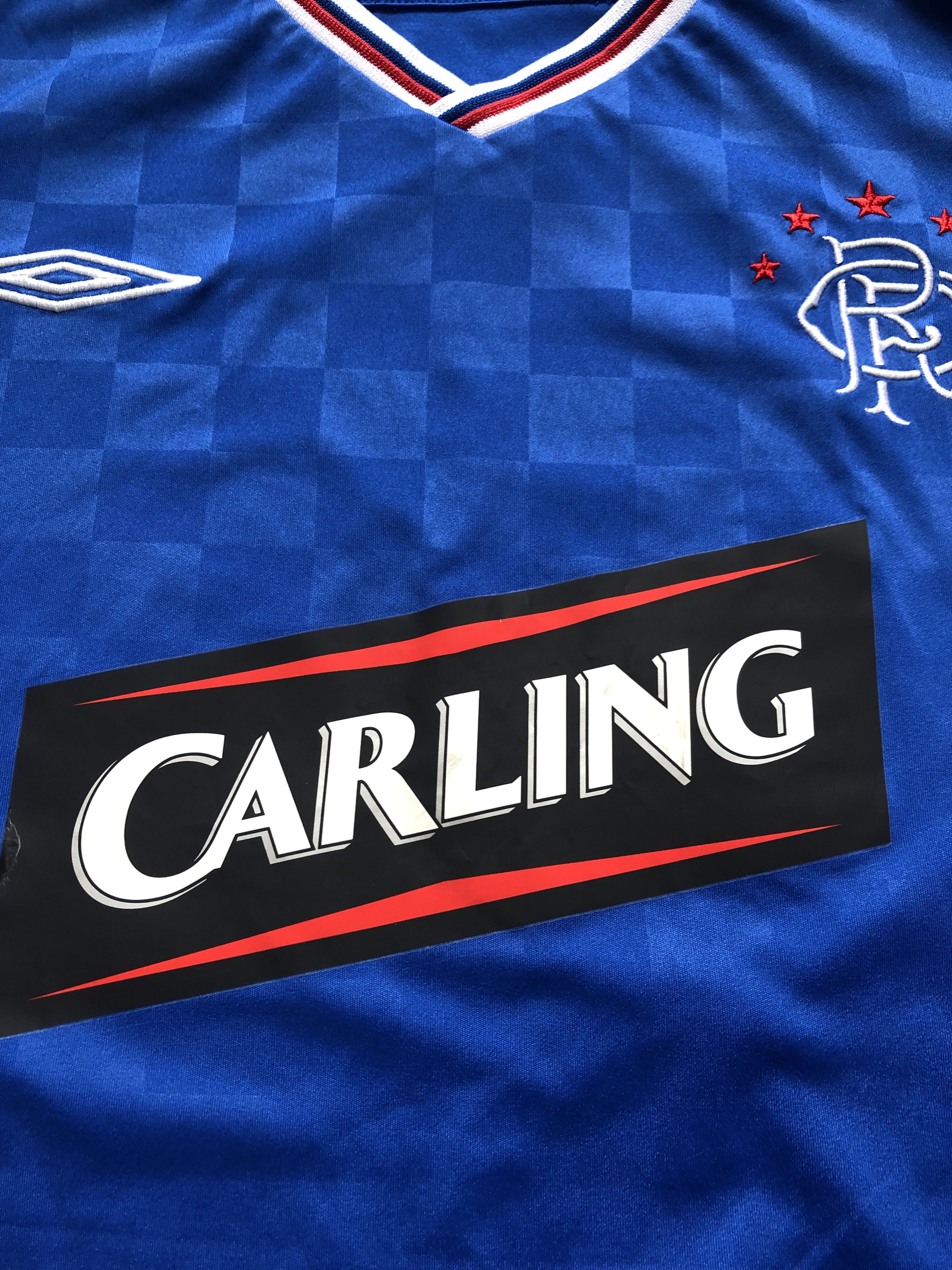 Umbro Rangers football shirt #09 Macky Soccer Tee Y2K Sport Hype Size US XL / EU 56 / 4 - 7 Thumbnail