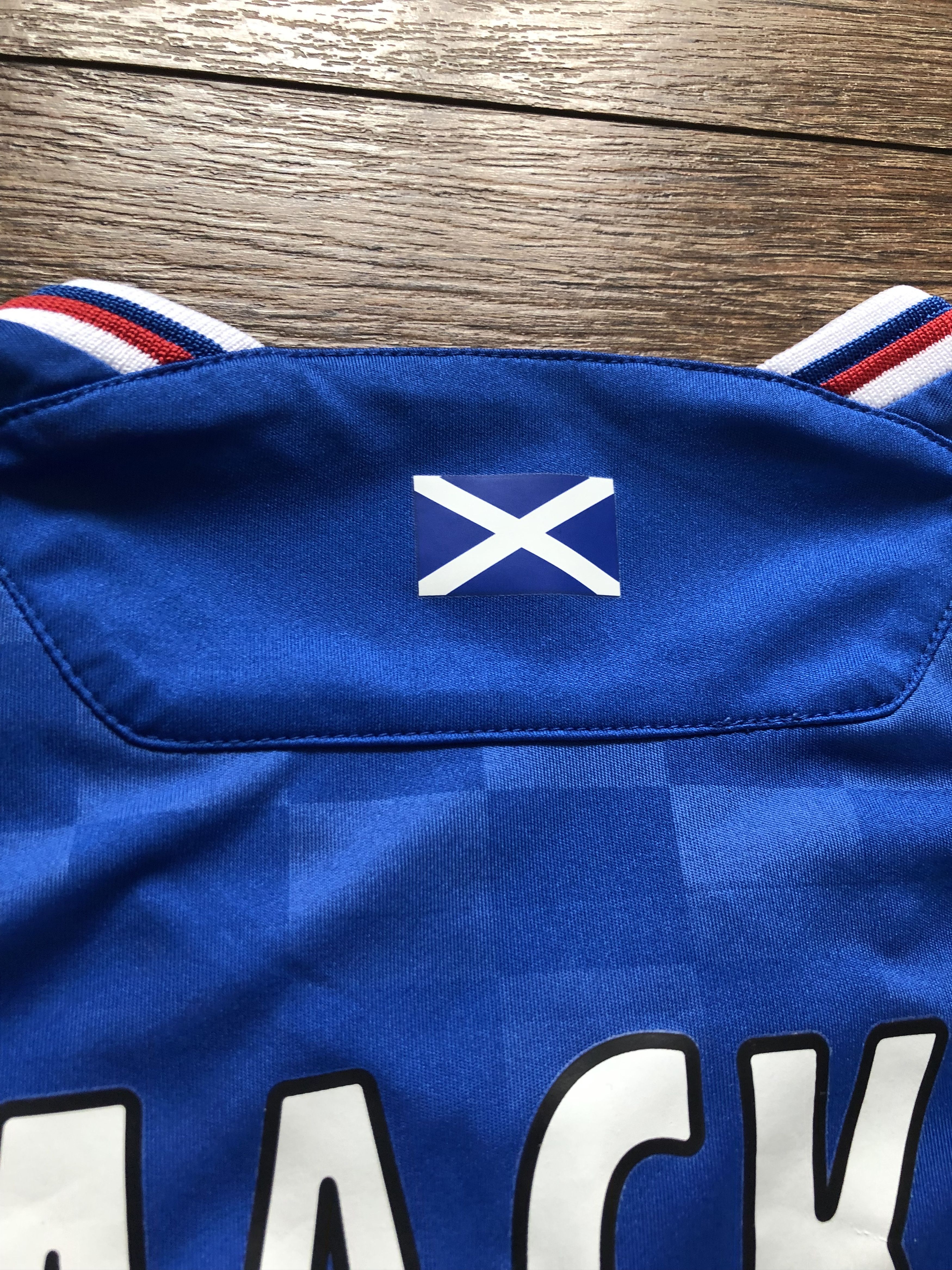 Umbro Rangers football shirt #09 Macky Soccer Tee Y2K Sport Hype Size US XL / EU 56 / 4 - 14 Thumbnail