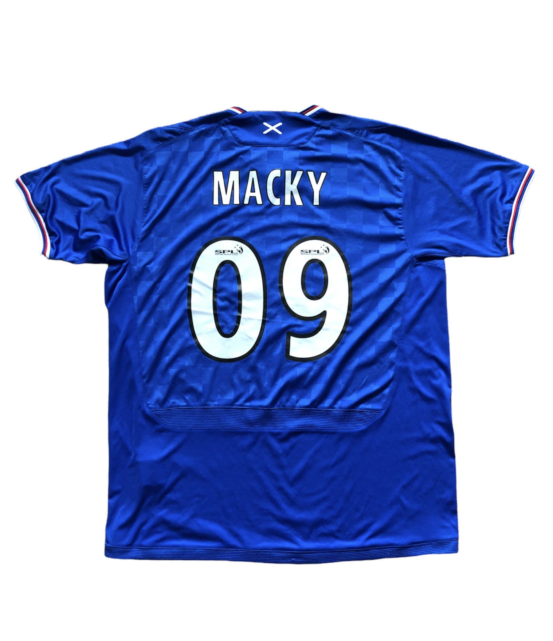 Umbro Rangers football shirt #09 Macky Soccer Tee Y2K Sport Hype Size US XL / EU 56 / 4 - 2 Thumbnail