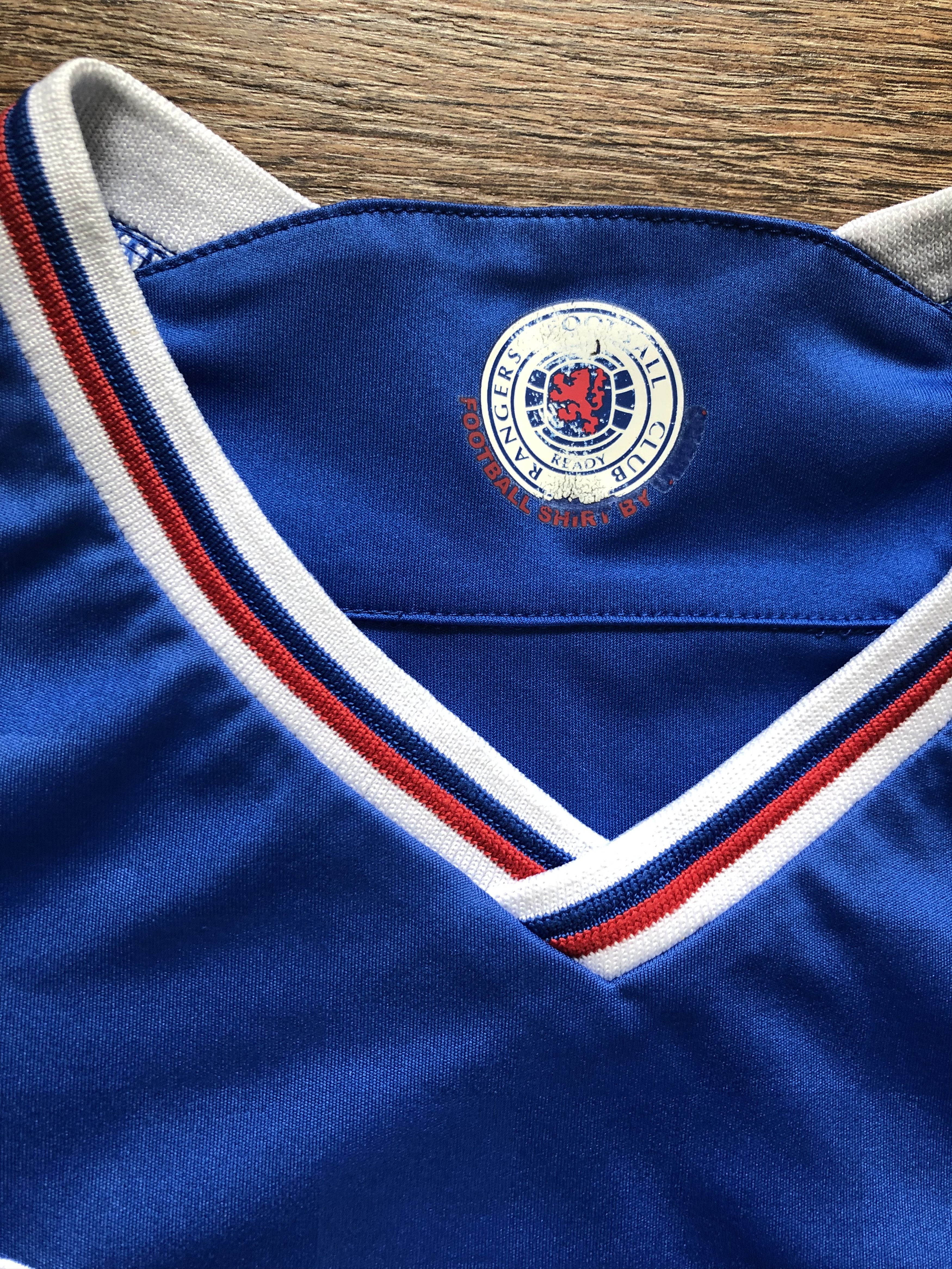 Umbro Rangers football shirt #09 Macky Soccer Tee Y2K Sport Hype Size US XL / EU 56 / 4 - 3 Thumbnail