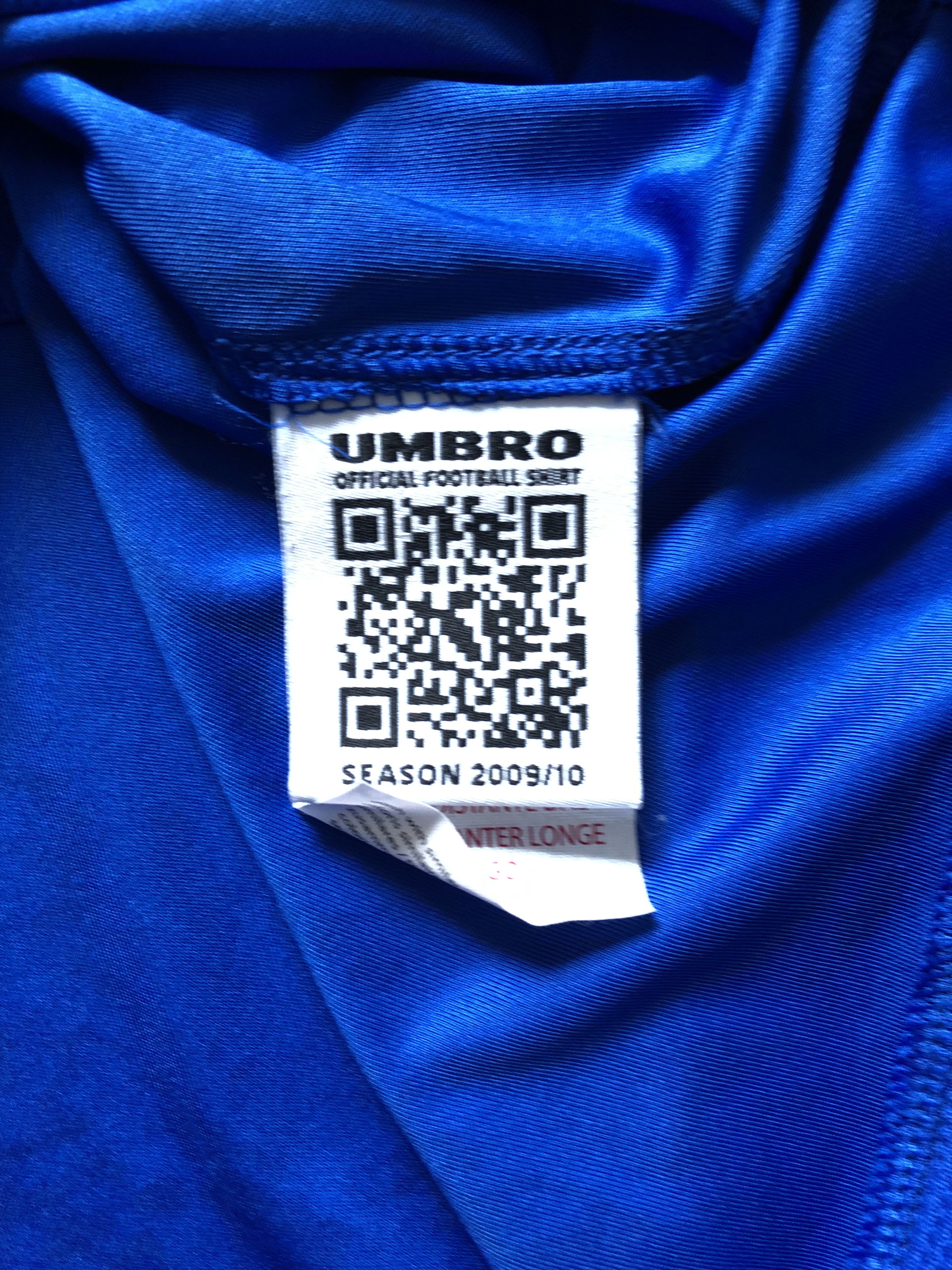 Umbro Rangers football shirt #09 Macky Soccer Tee Y2K Sport Hype Size US XL / EU 56 / 4 - 9 Thumbnail