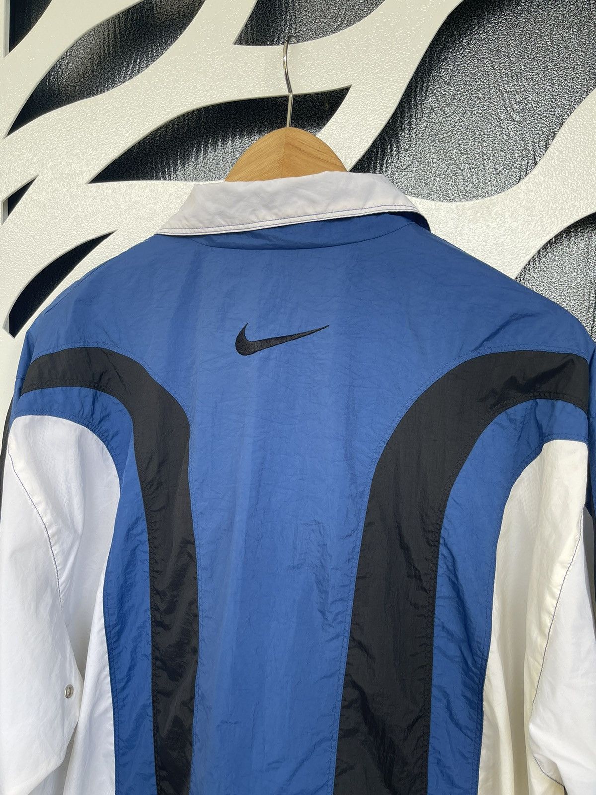 Vintage VINTAGE NIKE HALF ZIPPER JACKET Size US M / EU 48-50 / 2 - 9 Thumbnail
