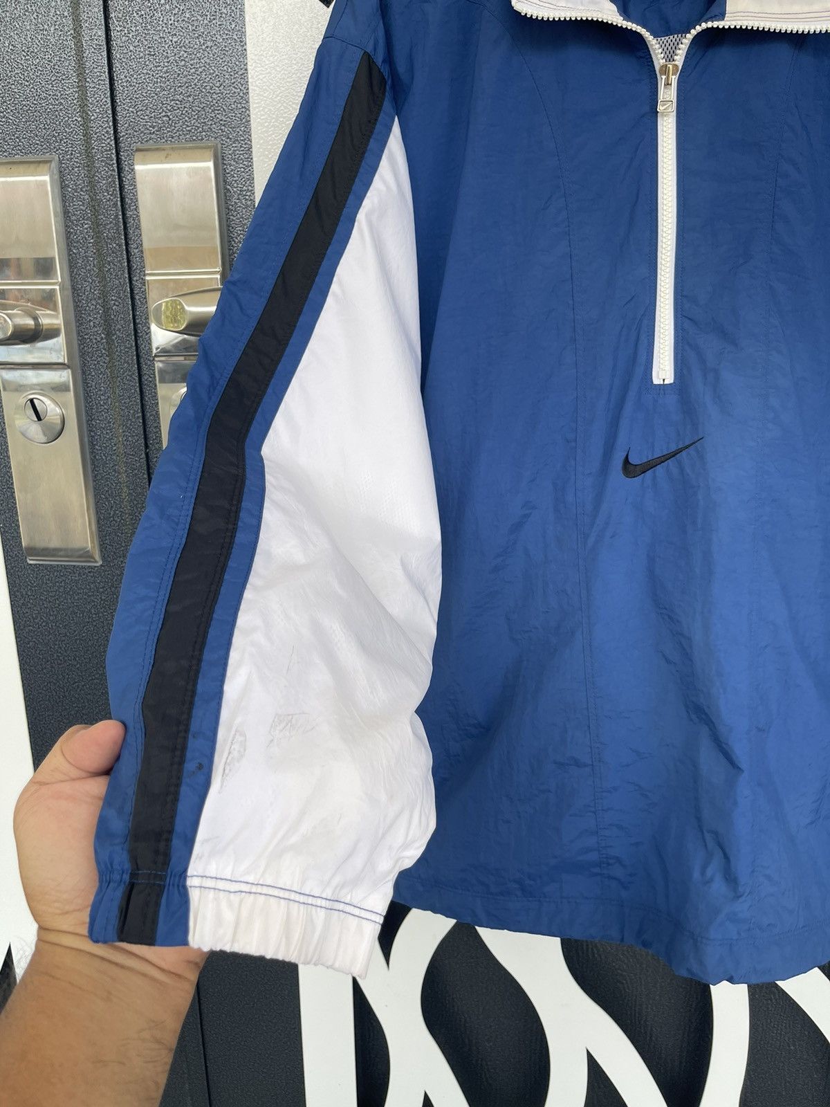 Vintage VINTAGE NIKE HALF ZIPPER JACKET Size US M / EU 48-50 / 2 - 4 Thumbnail