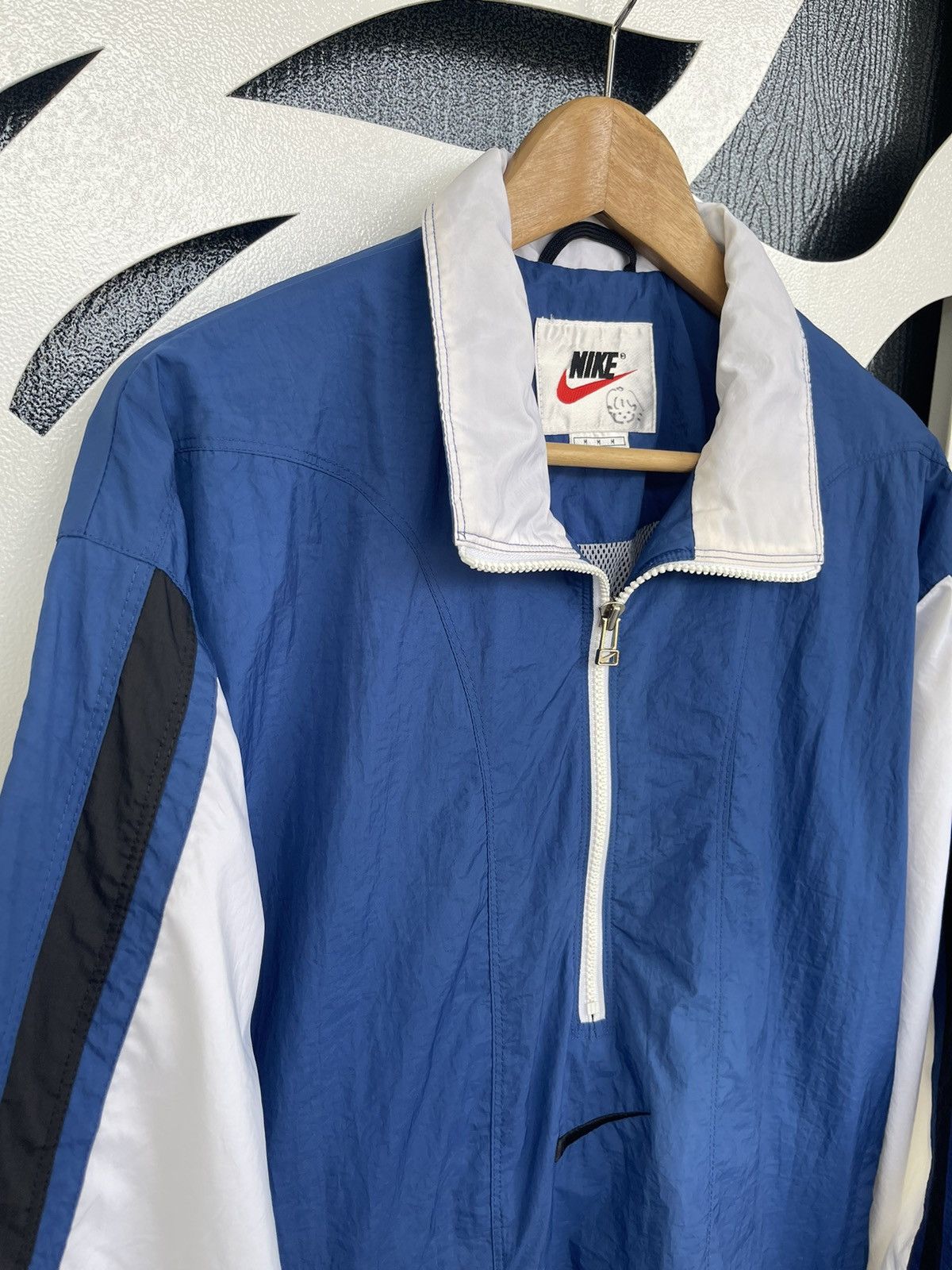 Vintage VINTAGE NIKE HALF ZIPPER JACKET Size US M / EU 48-50 / 2 - 7 Thumbnail