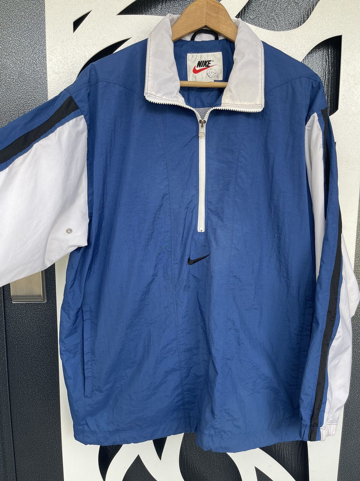 Vintage VINTAGE NIKE HALF ZIPPER JACKET Size US M / EU 48-50 / 2 - 5 Thumbnail