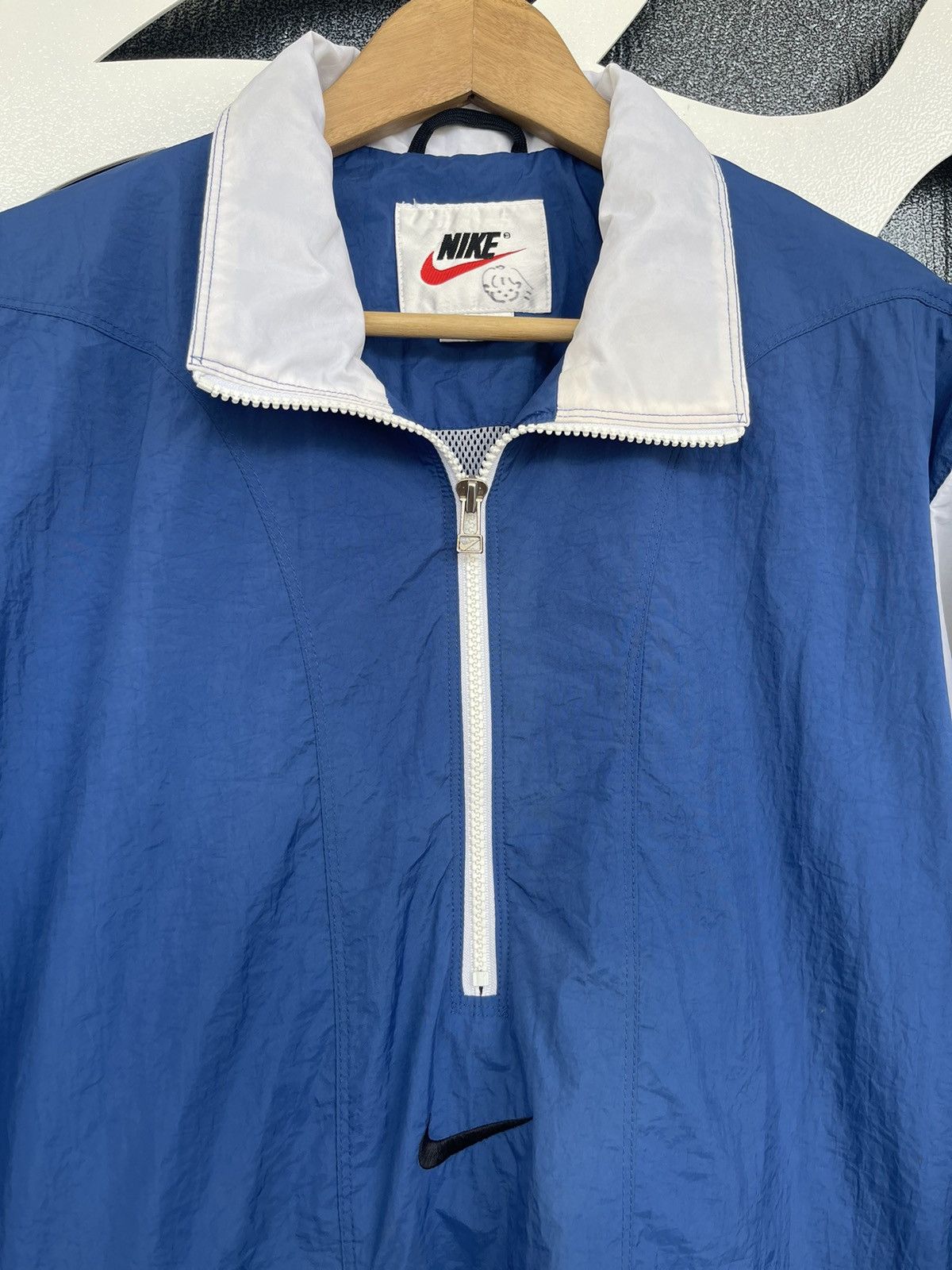 Vintage VINTAGE NIKE HALF ZIPPER JACKET Size US M / EU 48-50 / 2 - 6 Thumbnail