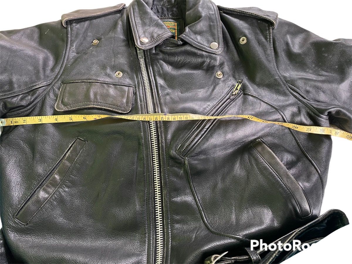 Other VINTAGE SUNVALLEY MOTORCYCLE LEATHER JACKET Size US L / EU 52-54 / 3 - 4 Thumbnail