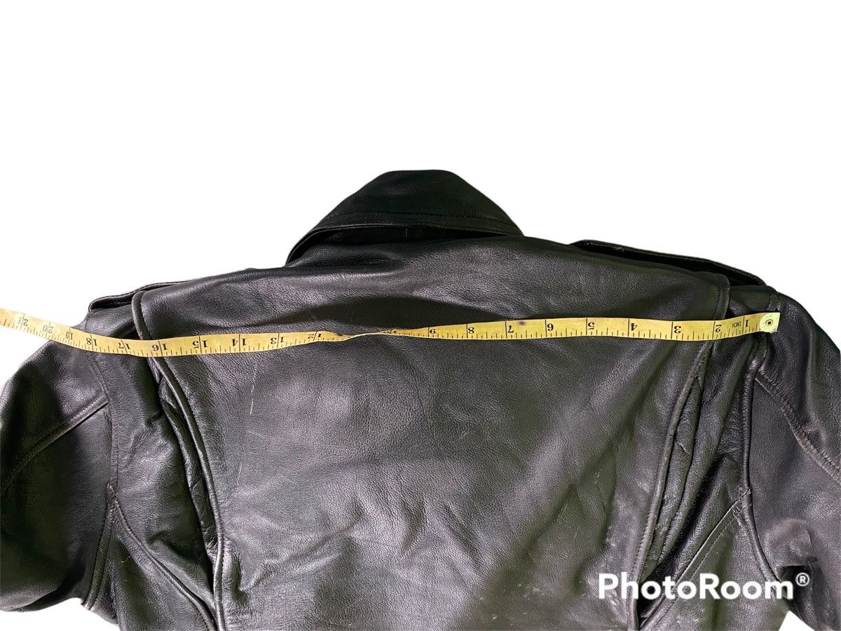 Other VINTAGE SUNVALLEY MOTORCYCLE LEATHER JACKET Size US L / EU 52-54 / 3 - 3 Thumbnail