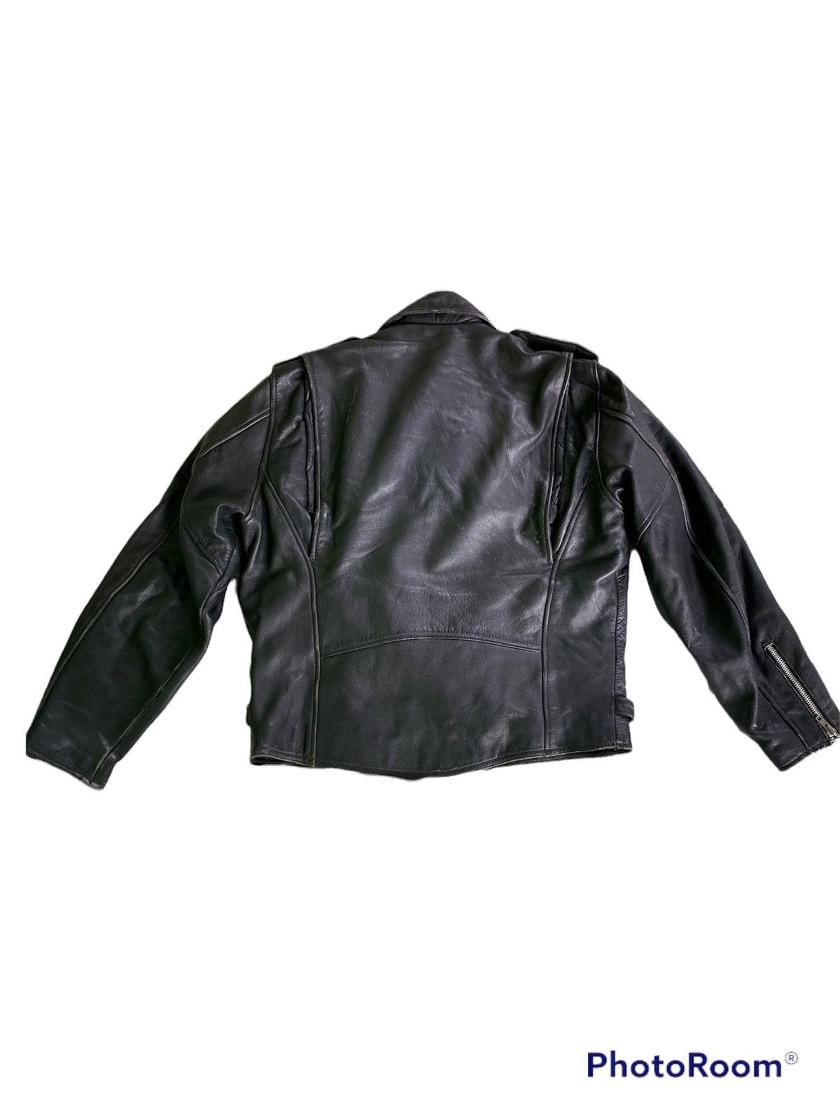 Other VINTAGE SUNVALLEY MOTORCYCLE LEATHER JACKET Size US L / EU 52-54 / 3 - 8 Thumbnail