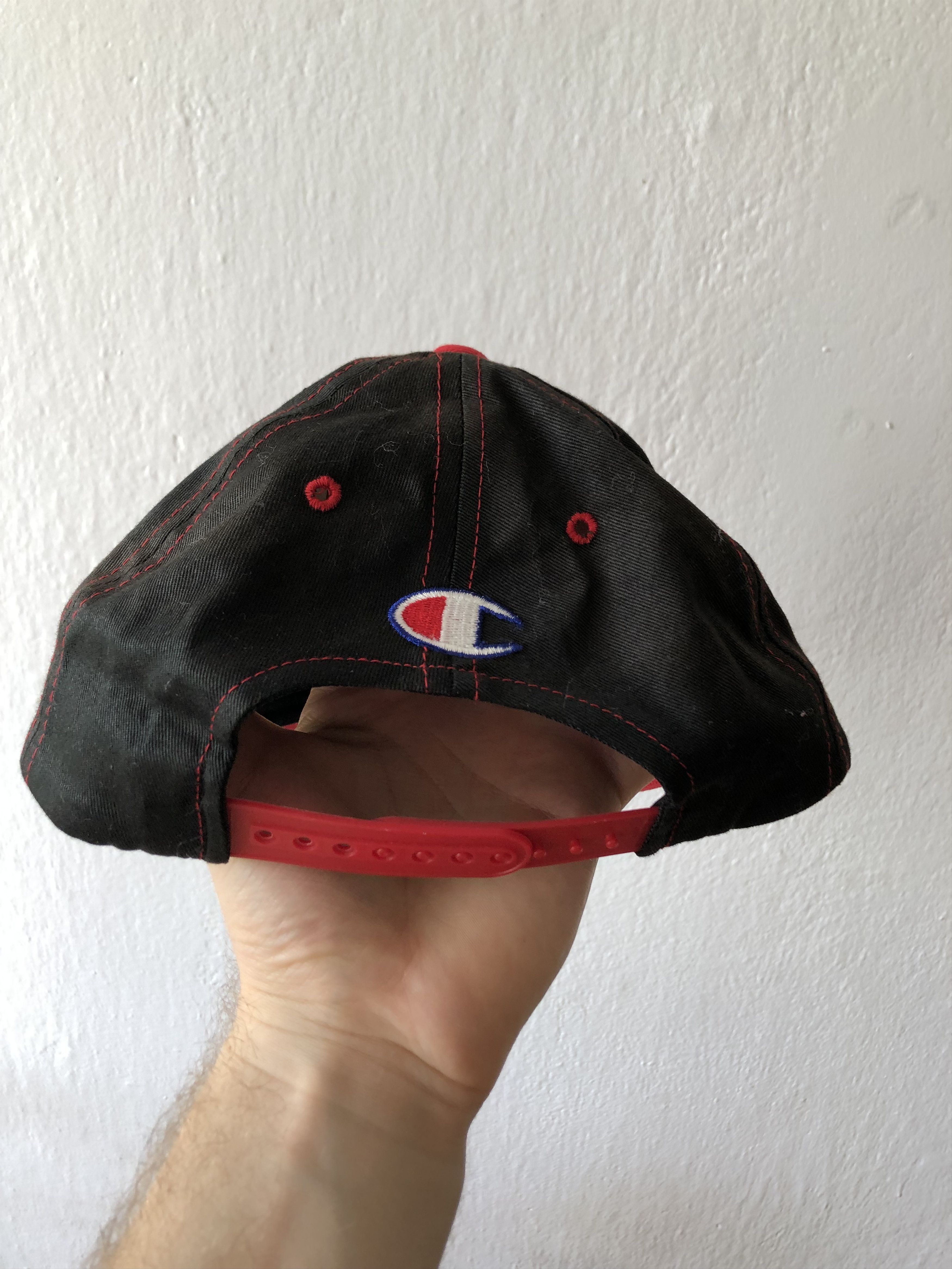Champion × NBA Vintage Chicago Bulls NBA Cap Champion Rare Hat Truck Size ONE SIZE - 5 Thumbnail