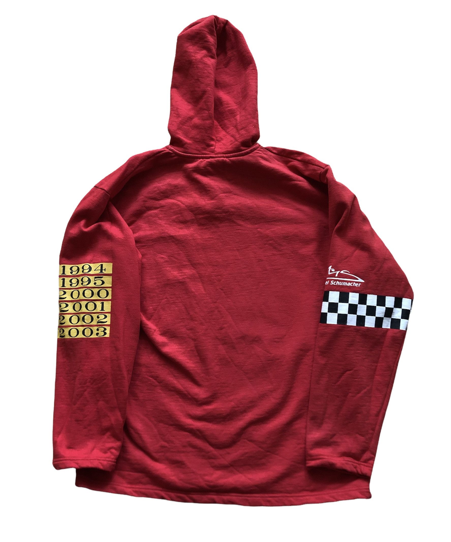 Ferrari × Formula 1 Vintage Schumacher Ferrari Hoodie Sweatshirt Marlboro Size US L / EU 52-54 / 3 - 2 Thumbnail