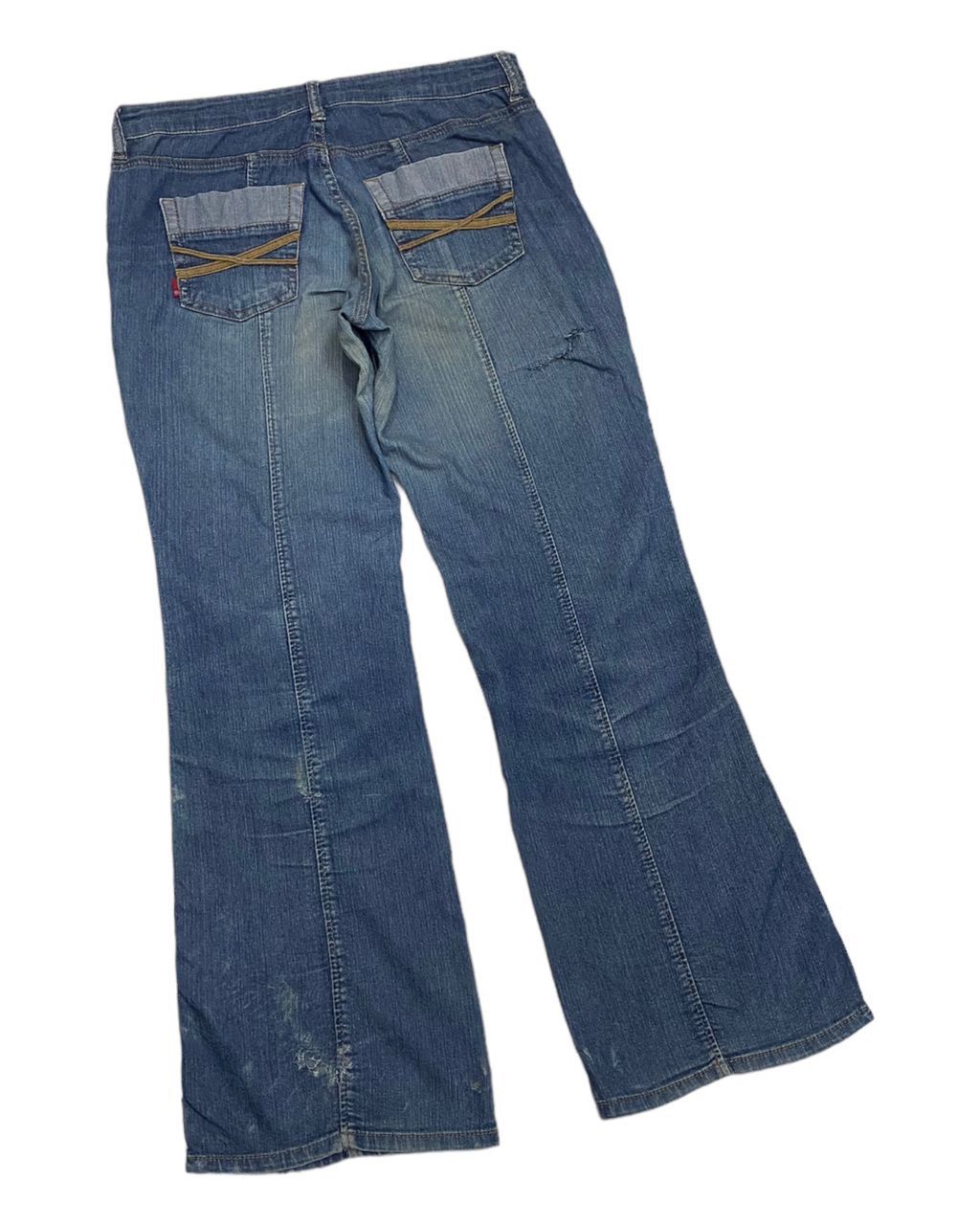 Hysteric Glamour FLARE🔥HYSTERIC GLAMOUR STYLE ADVANTAGE DENIM BOOTCUT JEANS Size US 32 / EU 48 - 4 Thumbnail