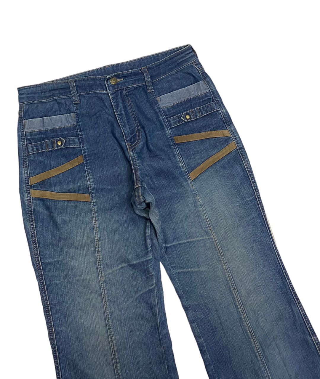 Hysteric Glamour FLARE🔥HYSTERIC GLAMOUR STYLE ADVANTAGE DENIM BOOTCUT JEANS Size US 32 / EU 48 - 6 Thumbnail