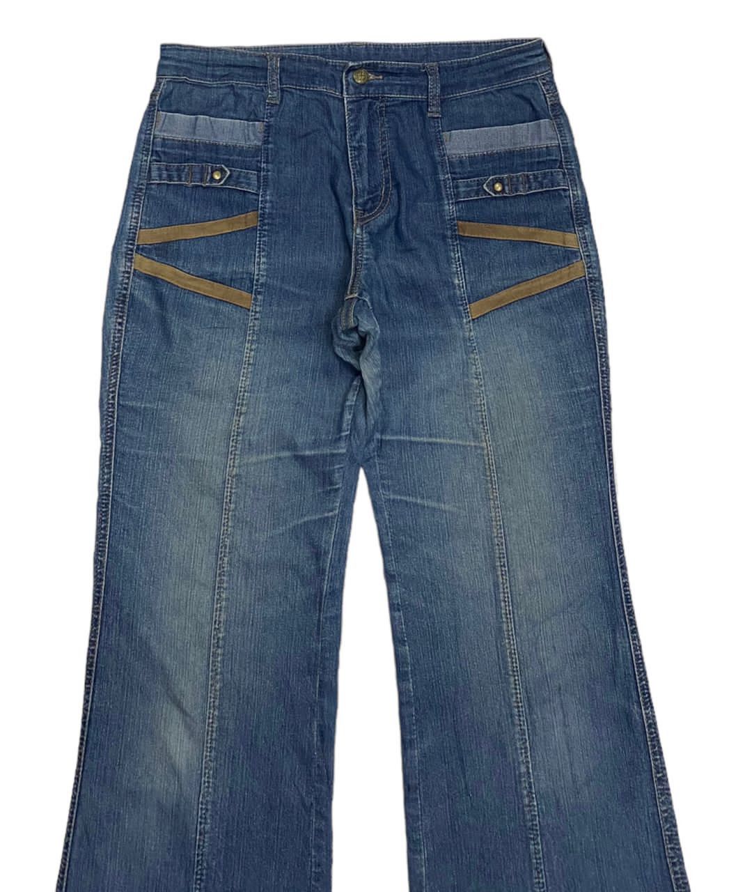 Hysteric Glamour FLARE🔥HYSTERIC GLAMOUR STYLE ADVANTAGE DENIM BOOTCUT JEANS Size US 32 / EU 48 - 5 Thumbnail