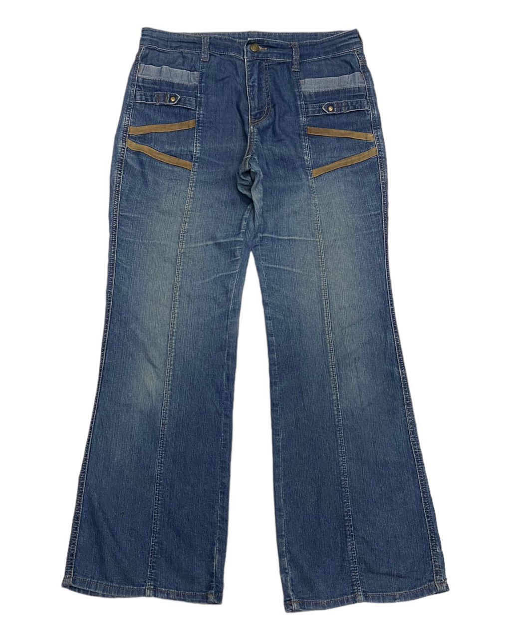 Hysteric Glamour FLARE🔥HYSTERIC GLAMOUR STYLE ADVANTAGE DENIM BOOTCUT JEANS Size US 32 / EU 48 - 1 Thumbnail