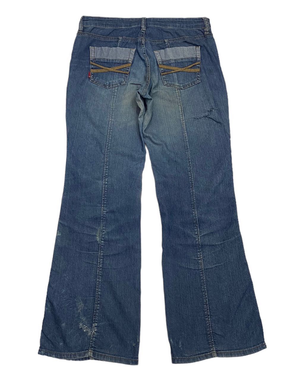 Hysteric Glamour FLARE🔥HYSTERIC GLAMOUR STYLE ADVANTAGE DENIM BOOTCUT JEANS Size US 32 / EU 48 - 9 Thumbnail
