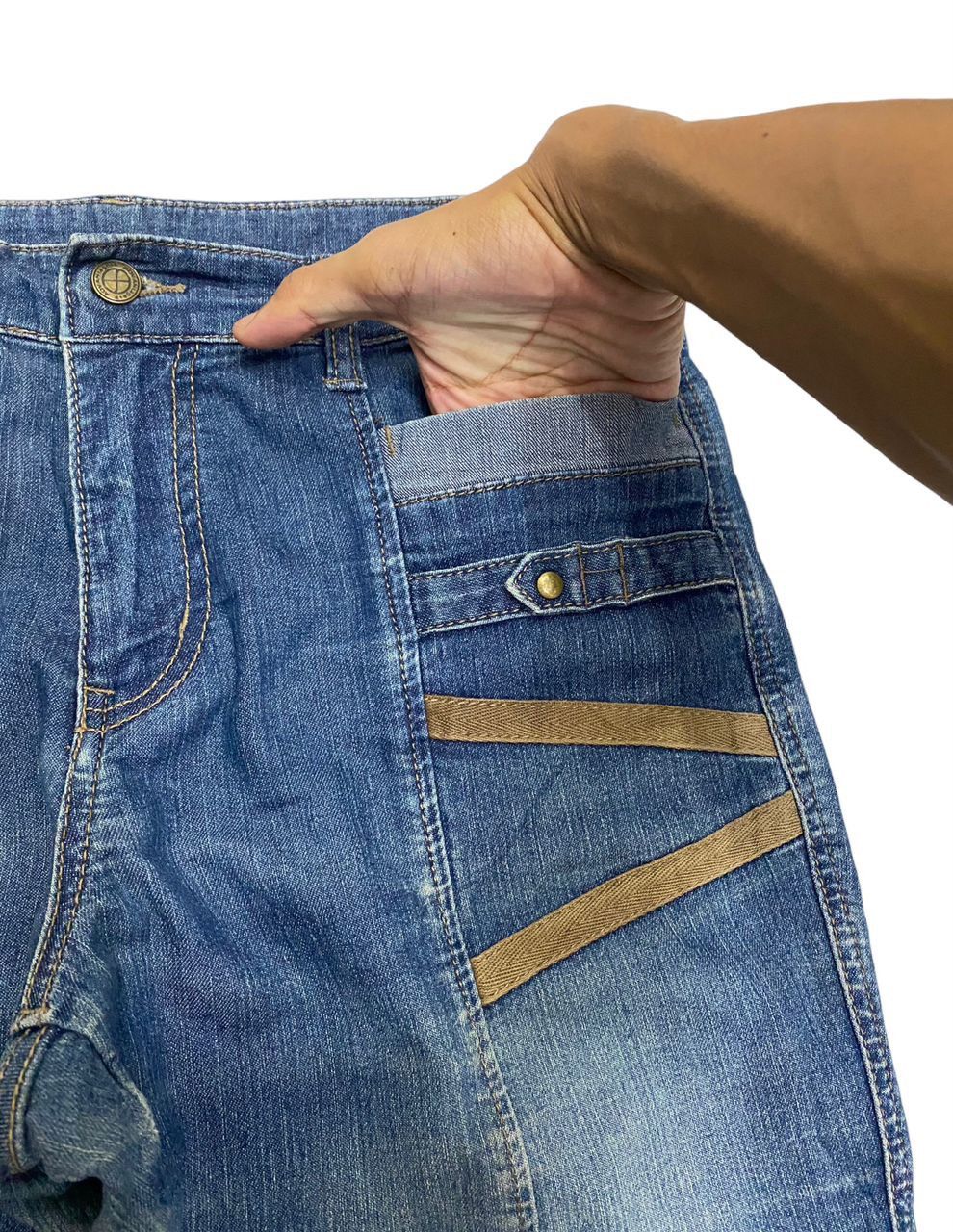 Hysteric Glamour FLARE🔥HYSTERIC GLAMOUR STYLE ADVANTAGE DENIM BOOTCUT JEANS Size US 32 / EU 48 - 10 Thumbnail