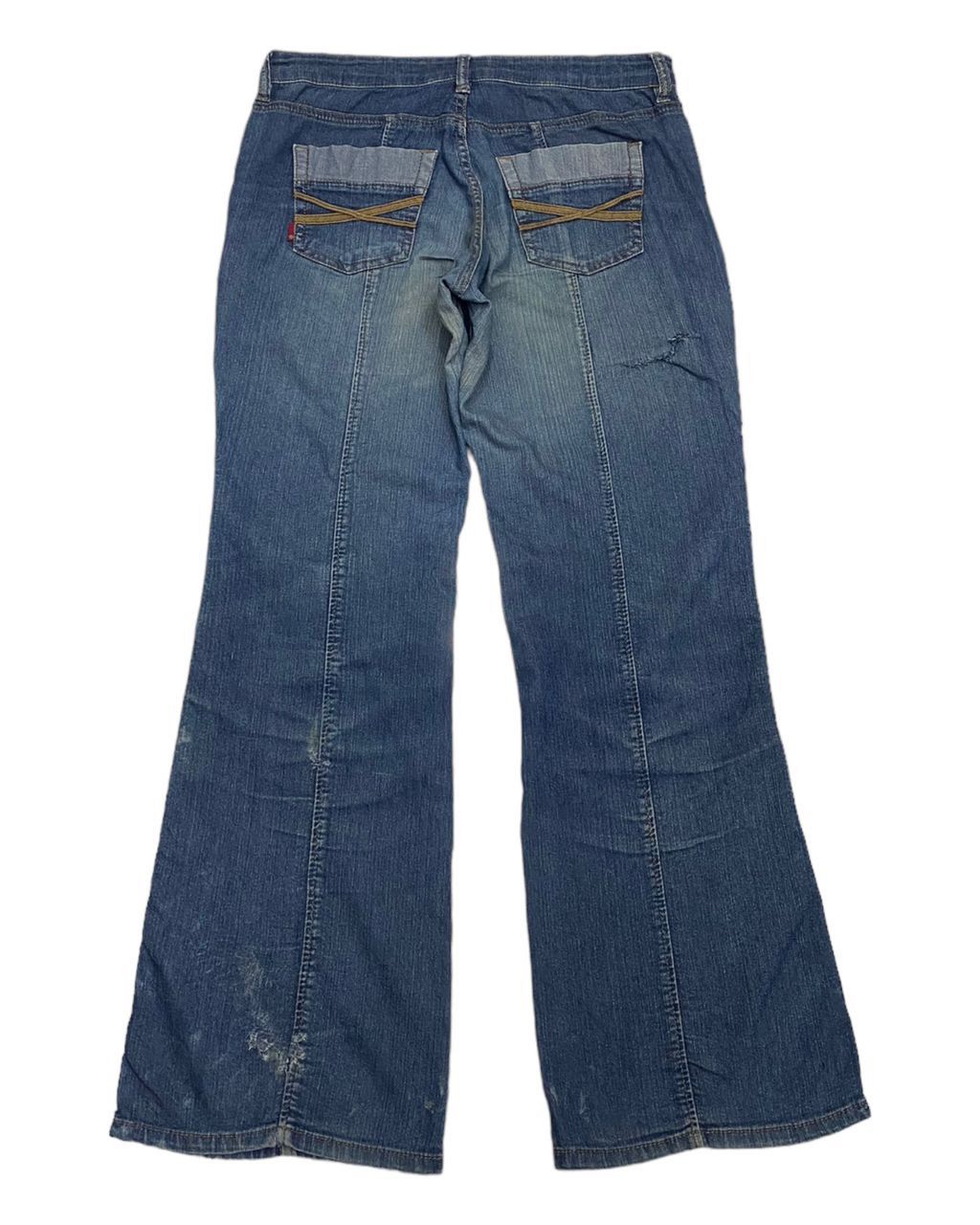 Hysteric Glamour FLARE🔥HYSTERIC GLAMOUR STYLE ADVANTAGE DENIM BOOTCUT JEANS Size US 32 / EU 48 - 2 Thumbnail