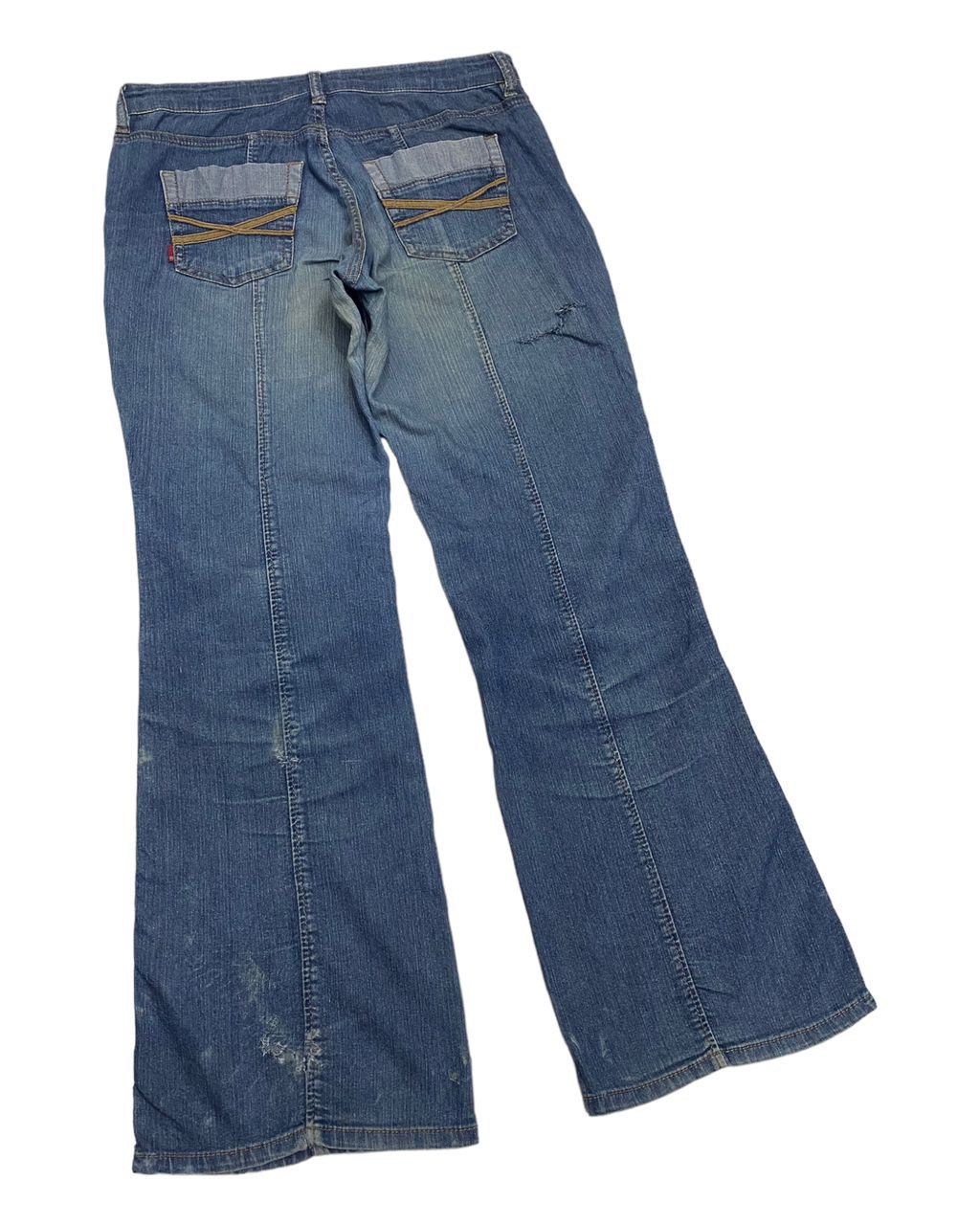 Hysteric Glamour FLARE🔥HYSTERIC GLAMOUR STYLE ADVANTAGE DENIM BOOTCUT JEANS Size US 32 / EU 48 - 7 Thumbnail