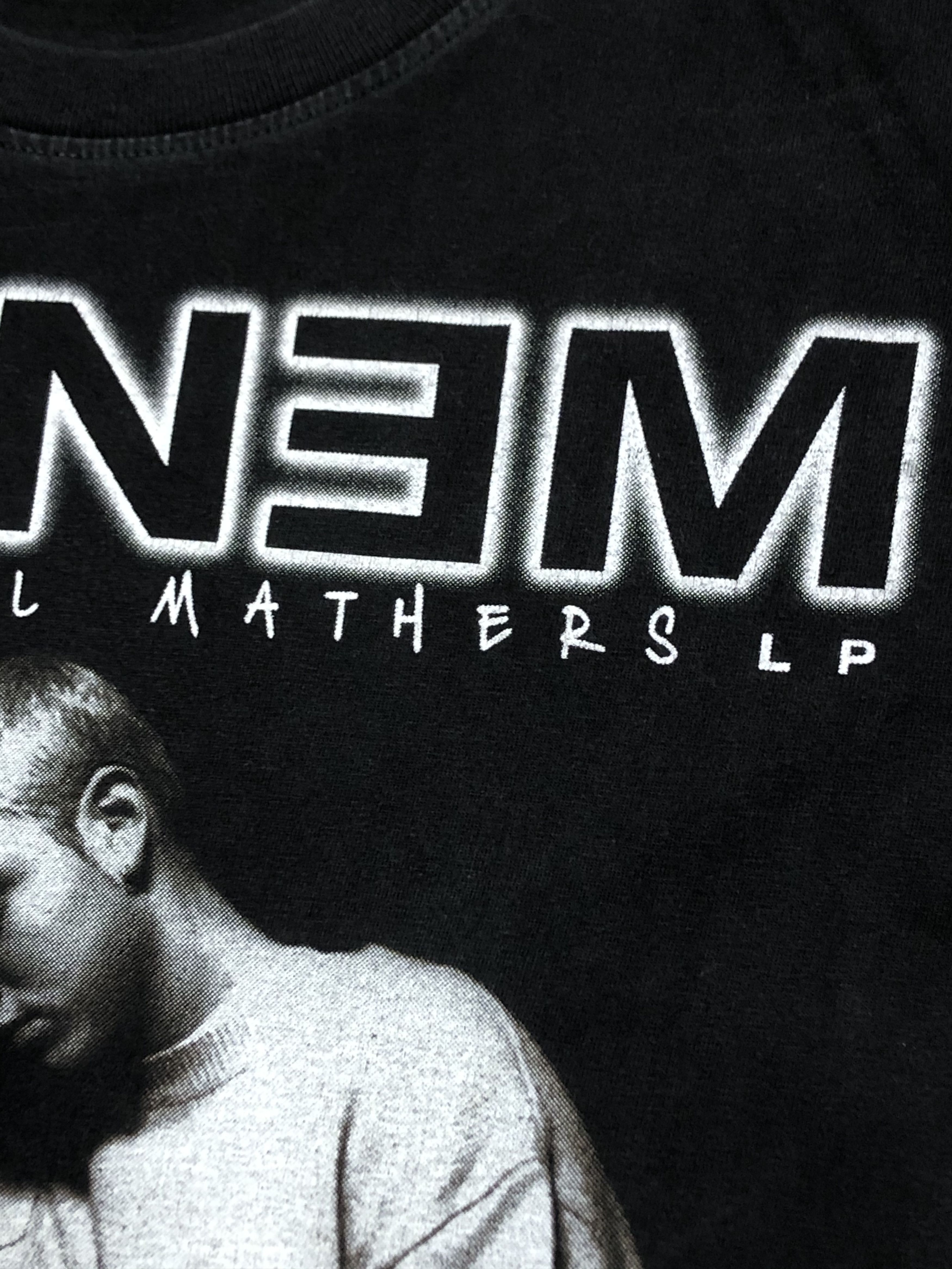 Eminem × Rap Tees × Vintage Vintage Eminem The Marshall Mathers Rap Tee Shirt Y2K Hype Size US M / EU 48-50 / 2 - 5 Thumbnail