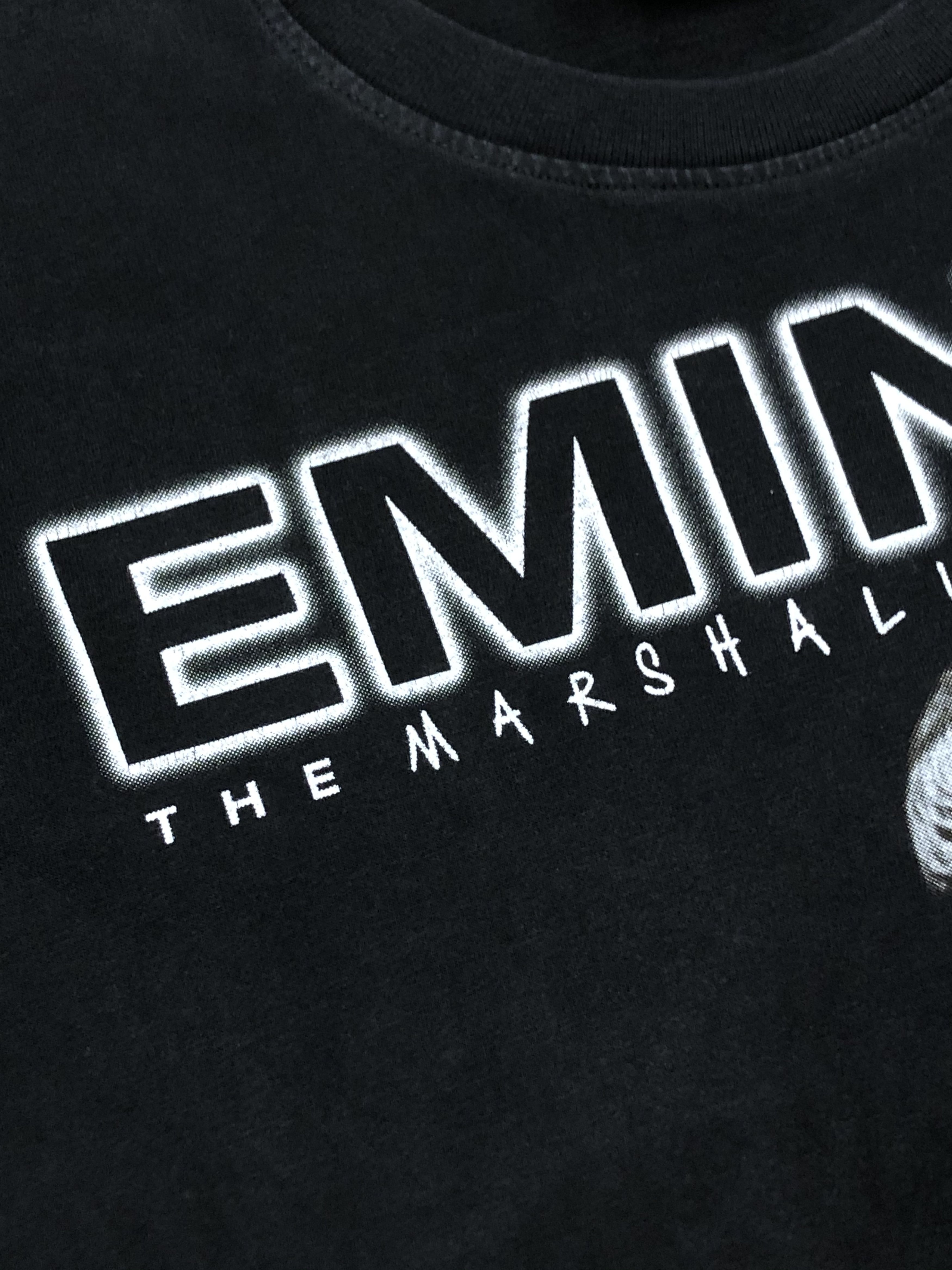 Eminem × Rap Tees × Vintage Vintage Eminem The Marshall Mathers Rap Tee Shirt Y2K Hype Size US M / EU 48-50 / 2 - 4 Thumbnail
