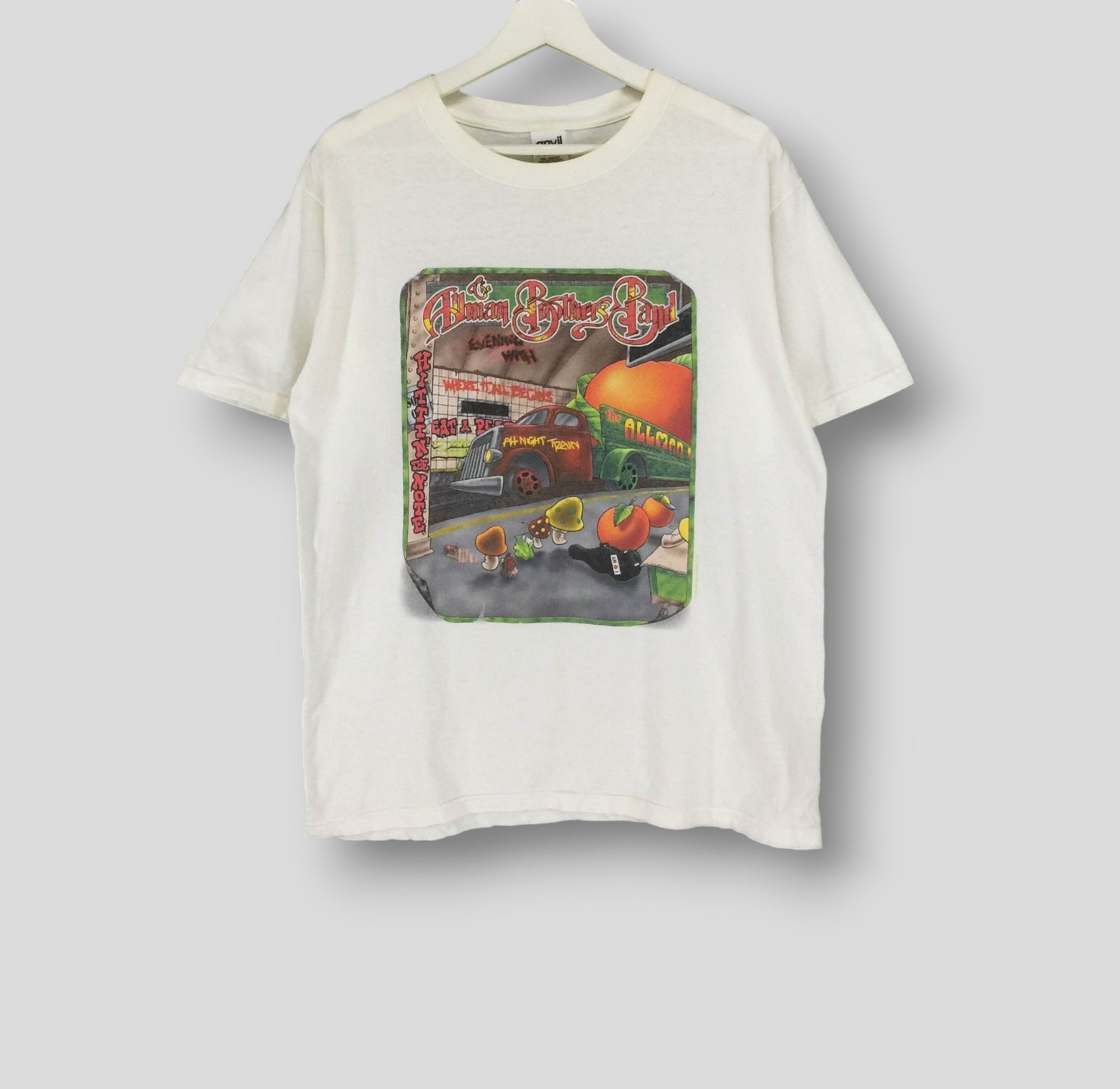 Vintage The allman brothers band hittin the note tshirt