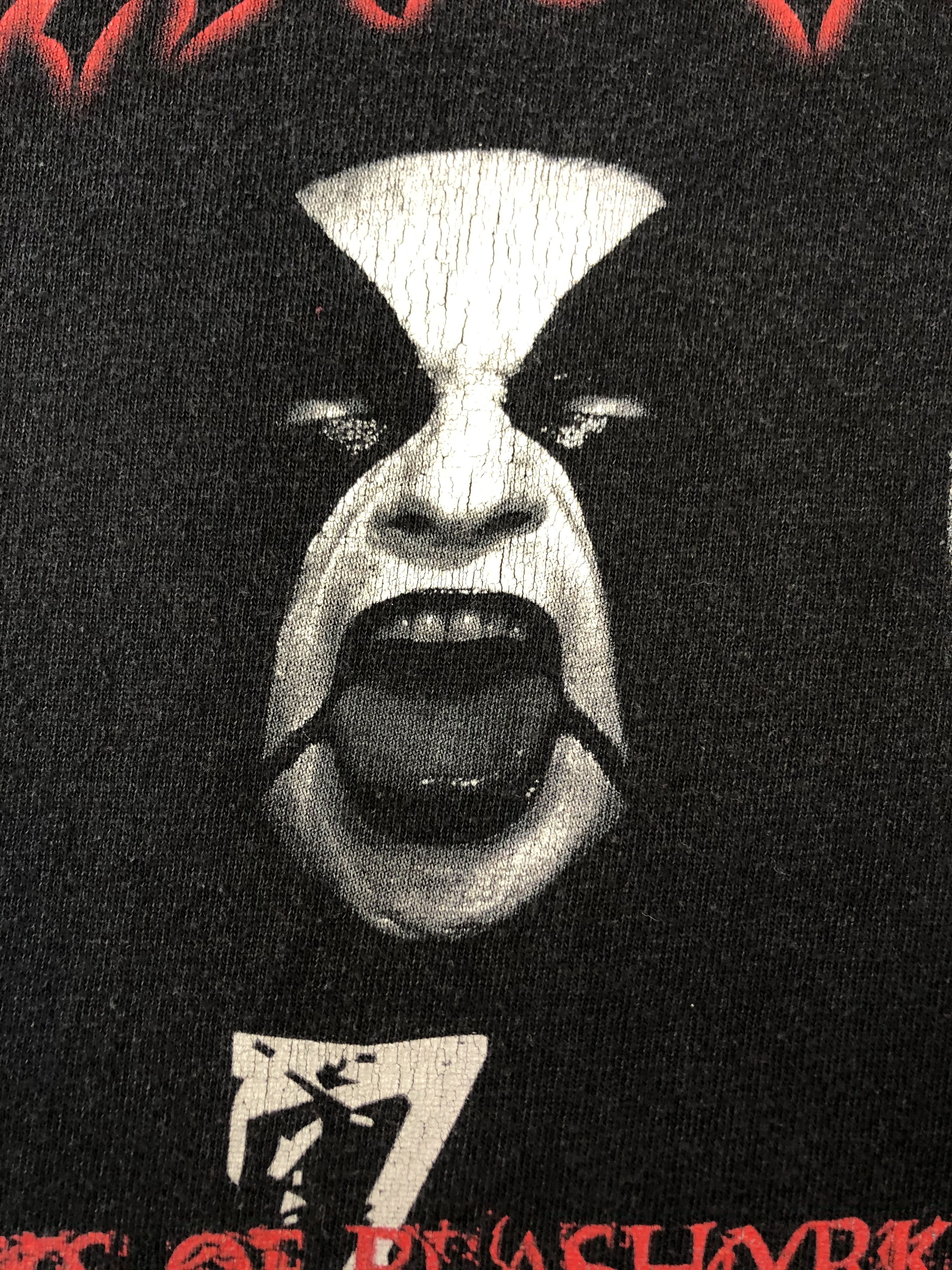 Band Tees × Vintage VIntage Immortal 7 dates Band Tee Anvil Shirt Y2K Hype Drill Size US M / EU 48-50 / 2 - 6 Thumbnail