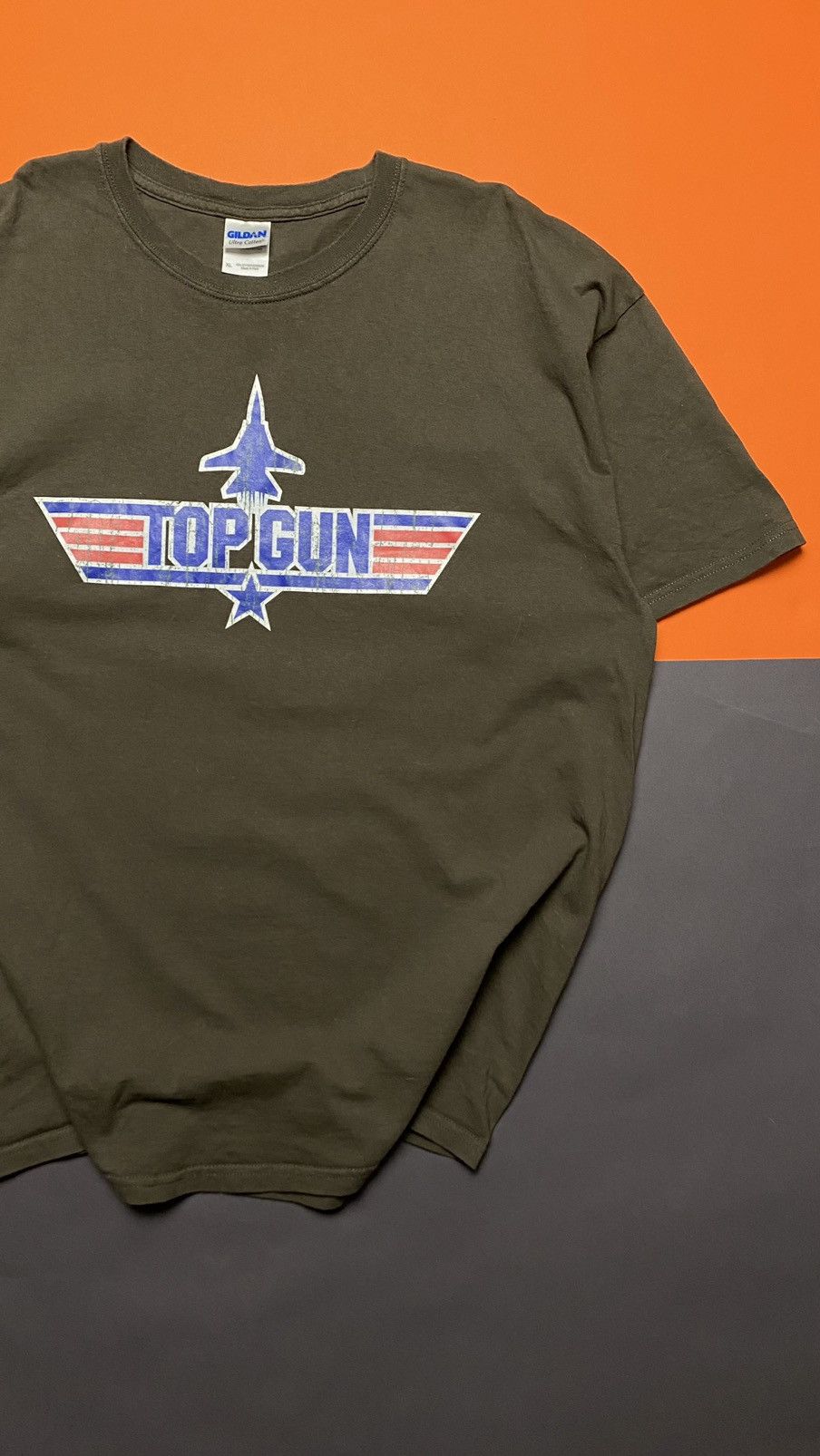 Vintage Vintage Top Gun movie tshirts Size US XL / EU 56 / 4 - 2 Thumbnail