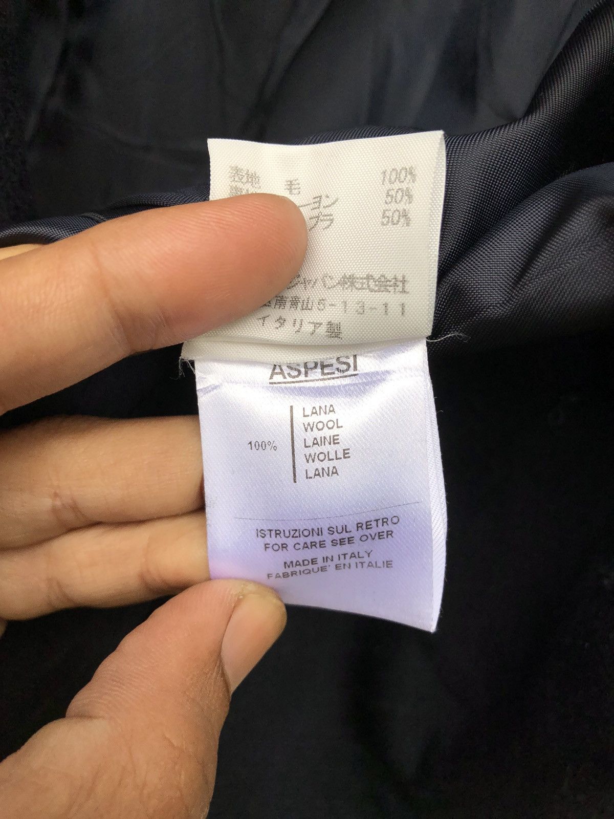 Aspesi × Japanese Brand ASPESI DOUBLE COLLAR JACKET Size M / US 6-8 / IT 42-44 - 4 Thumbnail