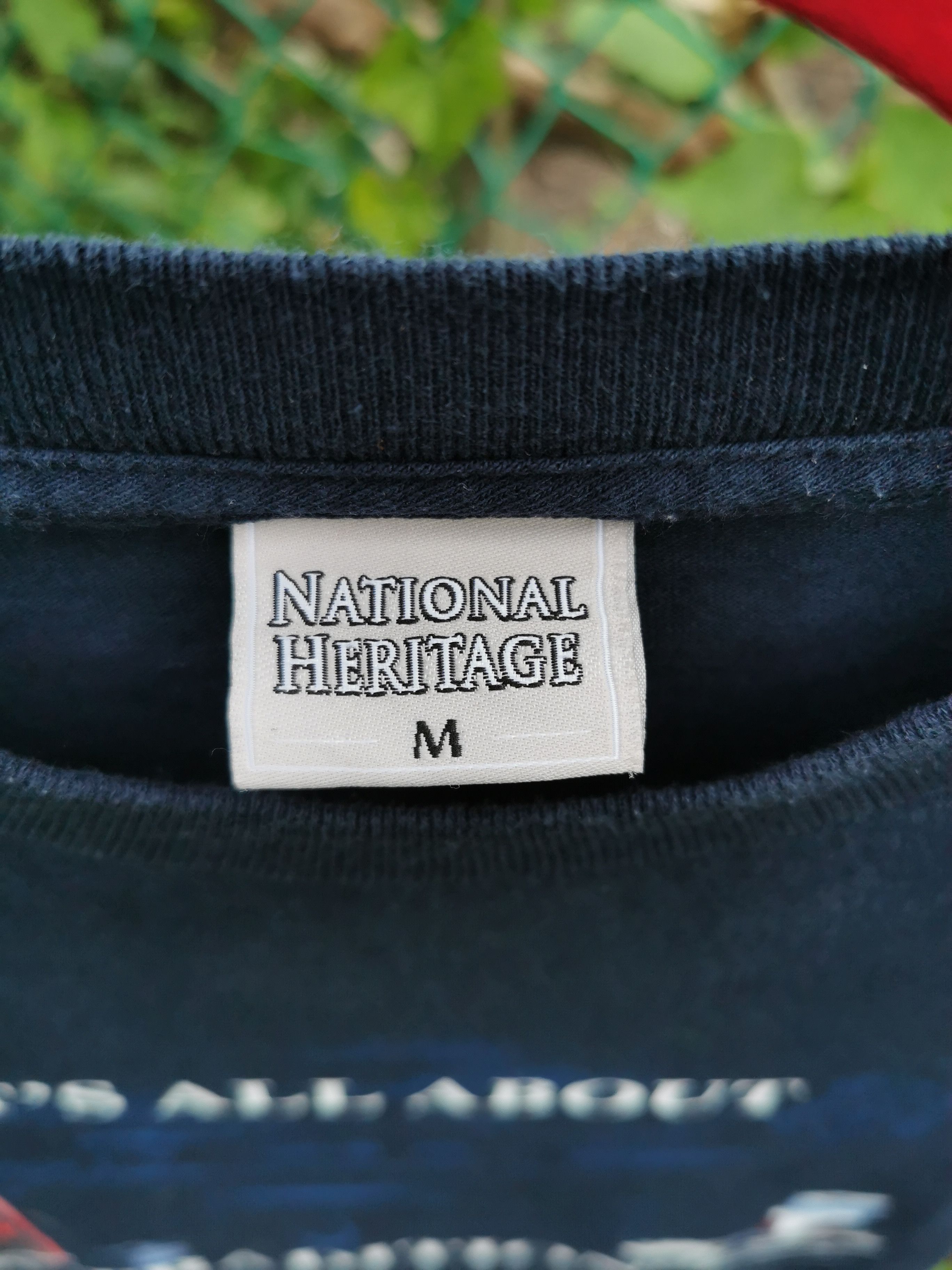 Vintage Vintage Tee national heritage Size US M / EU 48-50 / 2 - 3 Thumbnail
