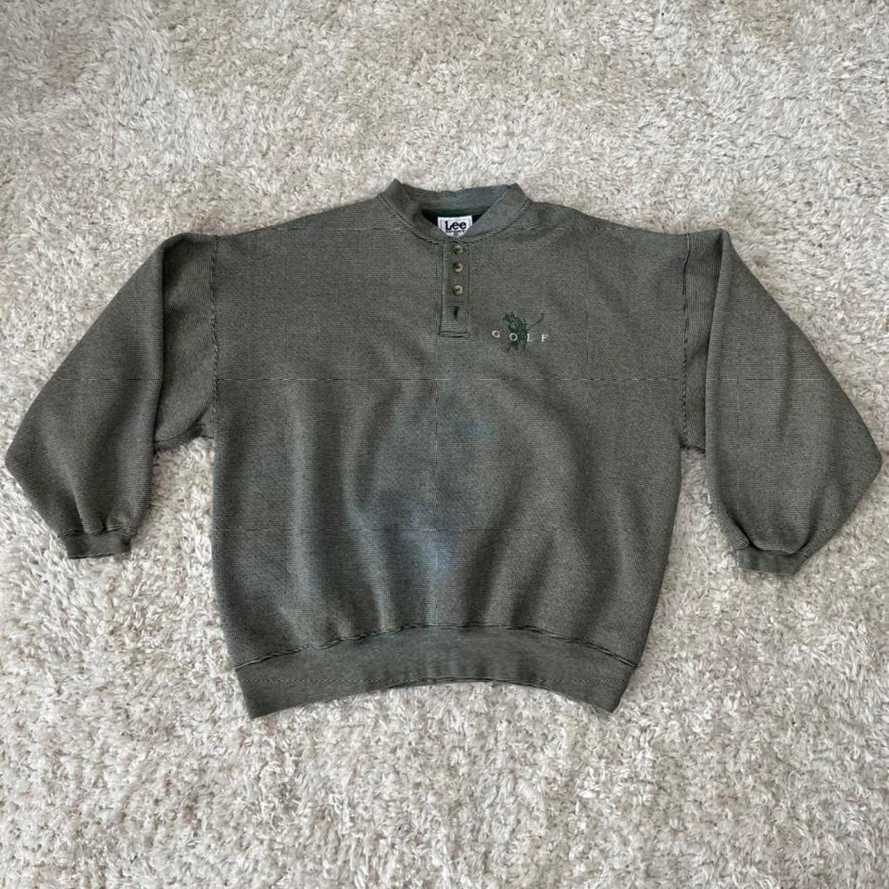 Lee × Vintage Vintage 90s Golf Sweater Size US XL / EU 56 / 4 - 1 Thumbnail