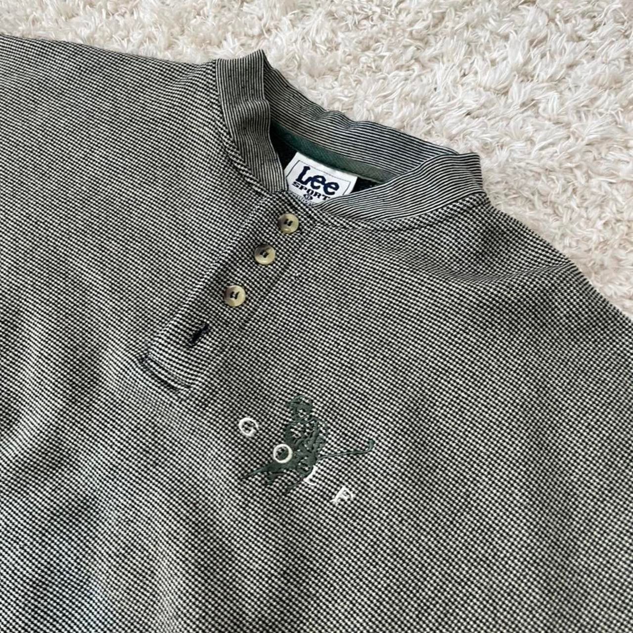 Lee × Vintage Vintage 90s Golf Sweater Size US XL / EU 56 / 4 - 3 Thumbnail
