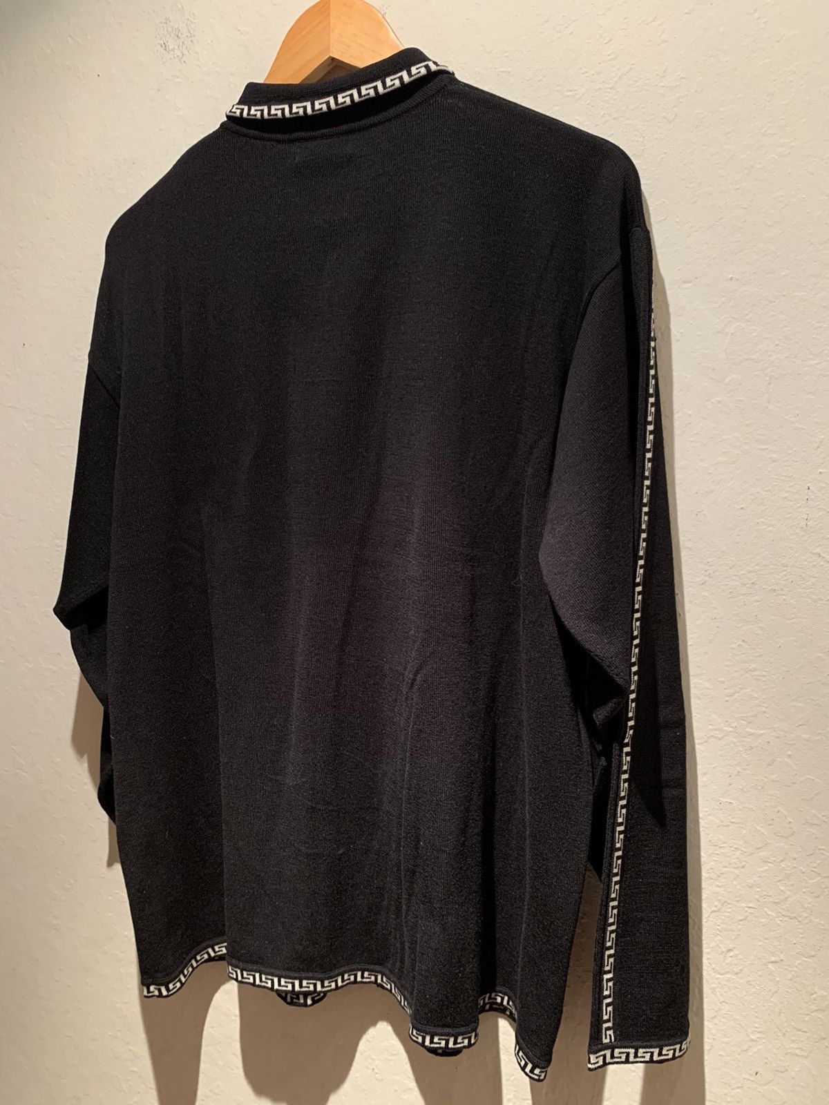 Designer *RARE* Vintage Genelli Silk Blend Zip Knit Jacket - Large Size US L / EU 52-54 / 3 - 2 Thumbnail