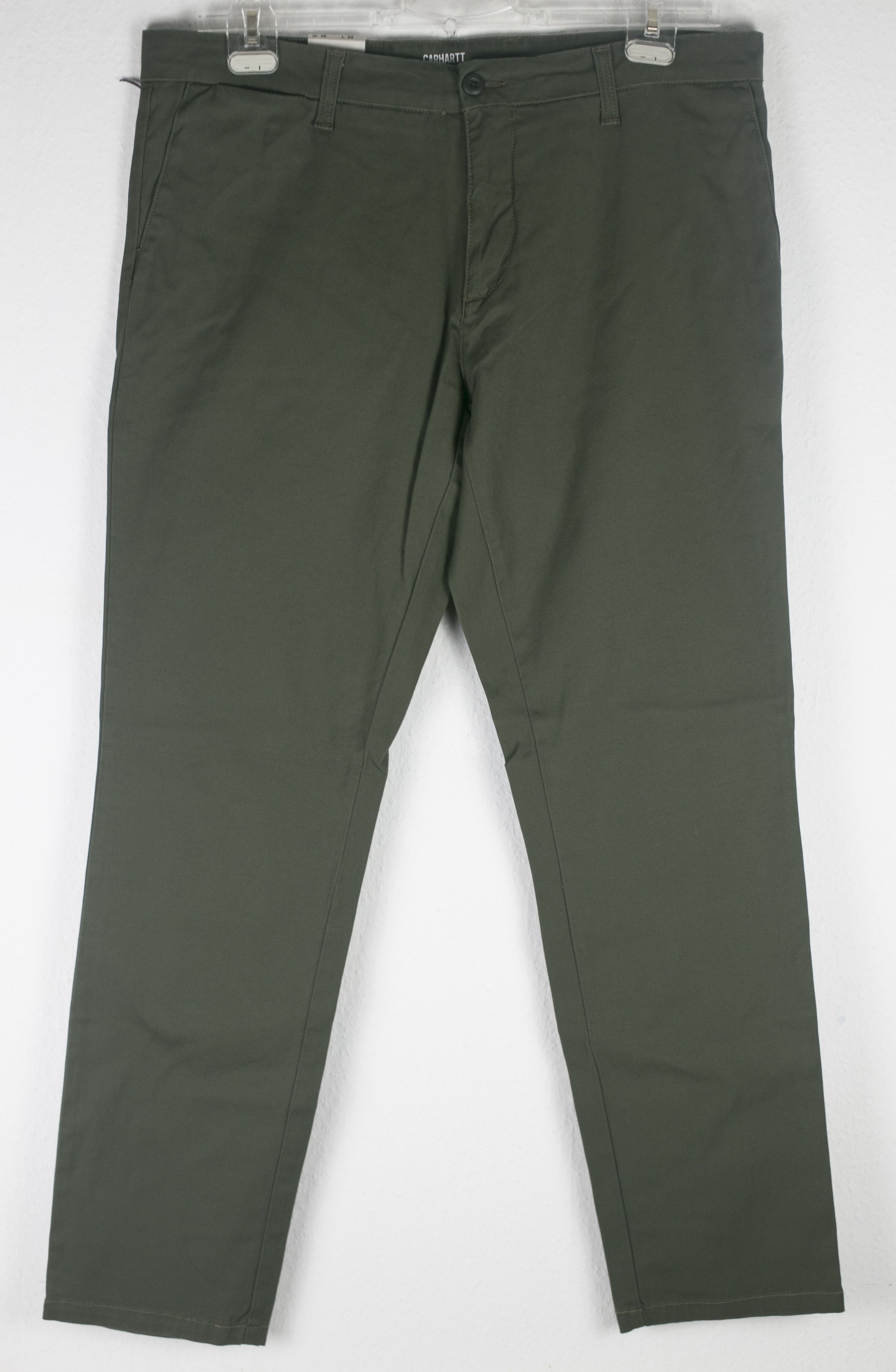 Carhartt Wip NWT Carhartt WIP SID PANT Huron Stretch Cypress W36 L34 Size US 36 / EU 52 - 2 Thumbnail