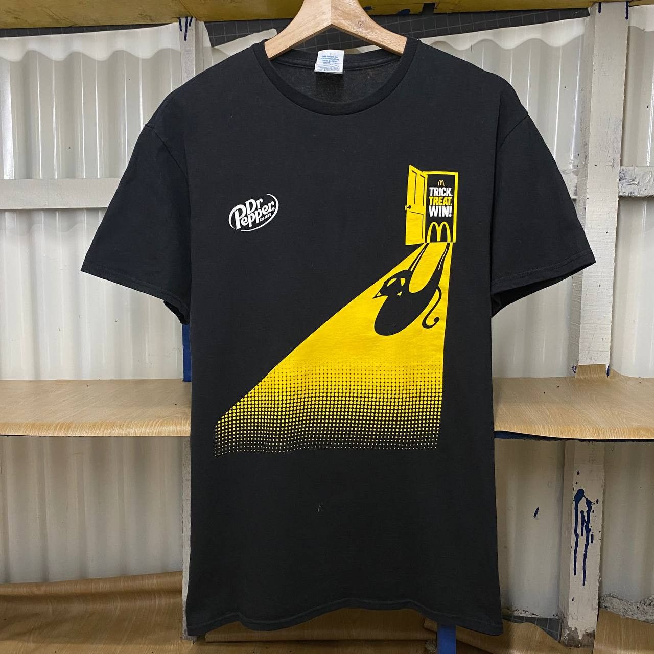 Vintage Vintage mcdonald's dr.papper t-shirts Size US M / EU 48-50 / 2 - 1 Thumbnail