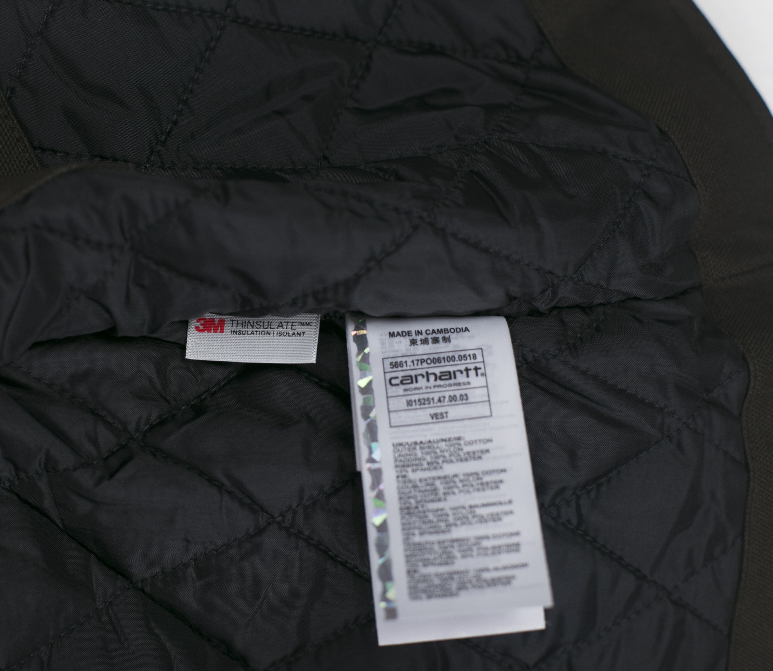 Carhartt Wip NWT Carhartt WIP VEST Tobacco Brown Size S Size US S / EU 44-46 / 1 - 5 Thumbnail