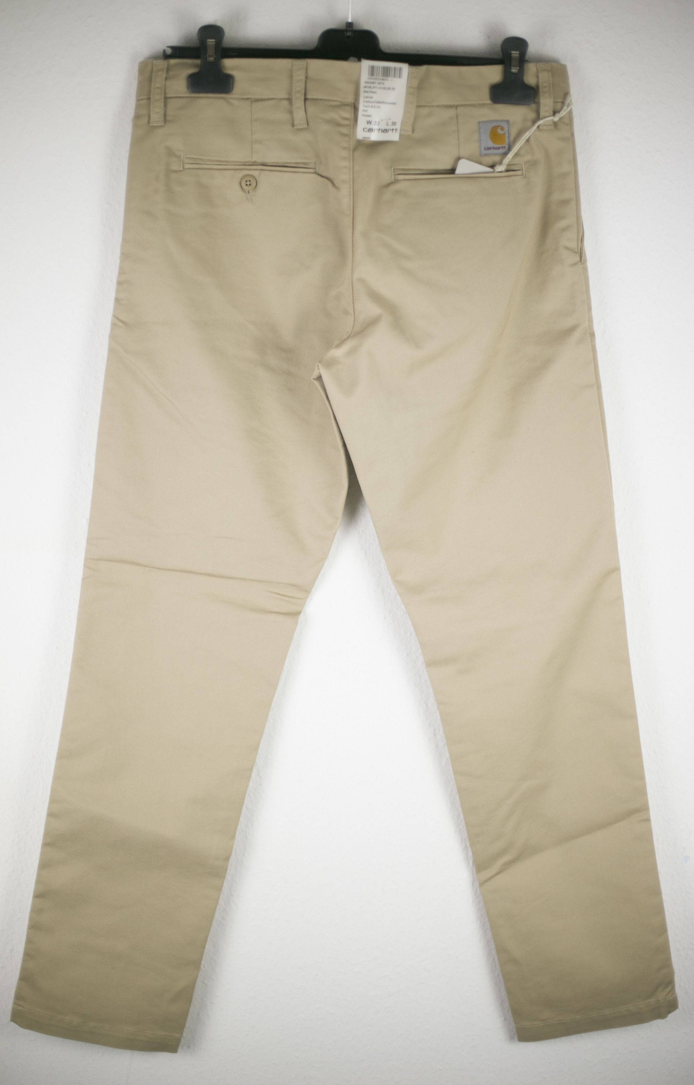 Carhartt Wip NWT Carhartt WIP SID PANT Lamar Hull Beige Slim 32x30 Size US 32 / EU 48 - 1 Thumbnail