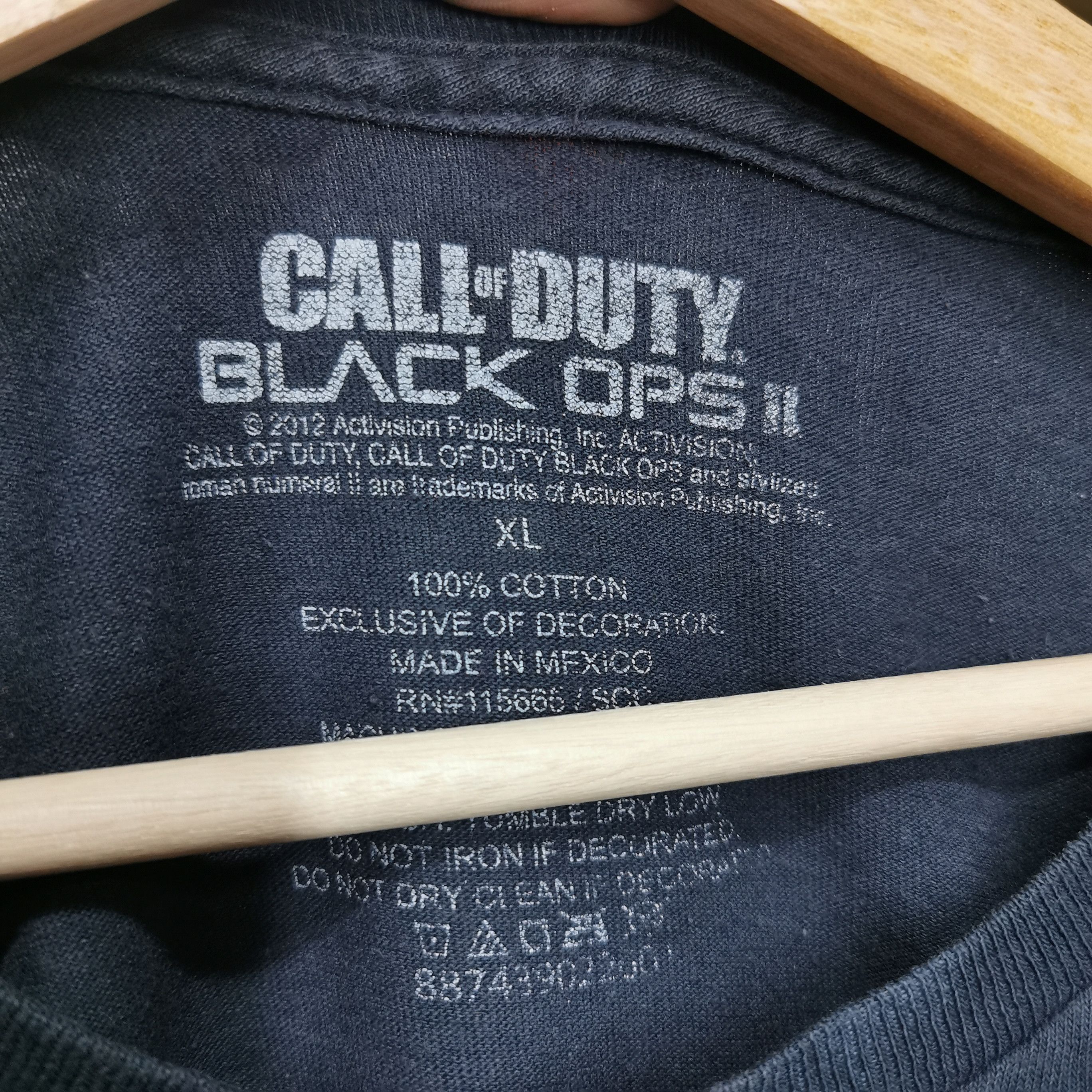 Vintage call of duty black ops II tee Size US XL / EU 56 / 4 - 3 Thumbnail